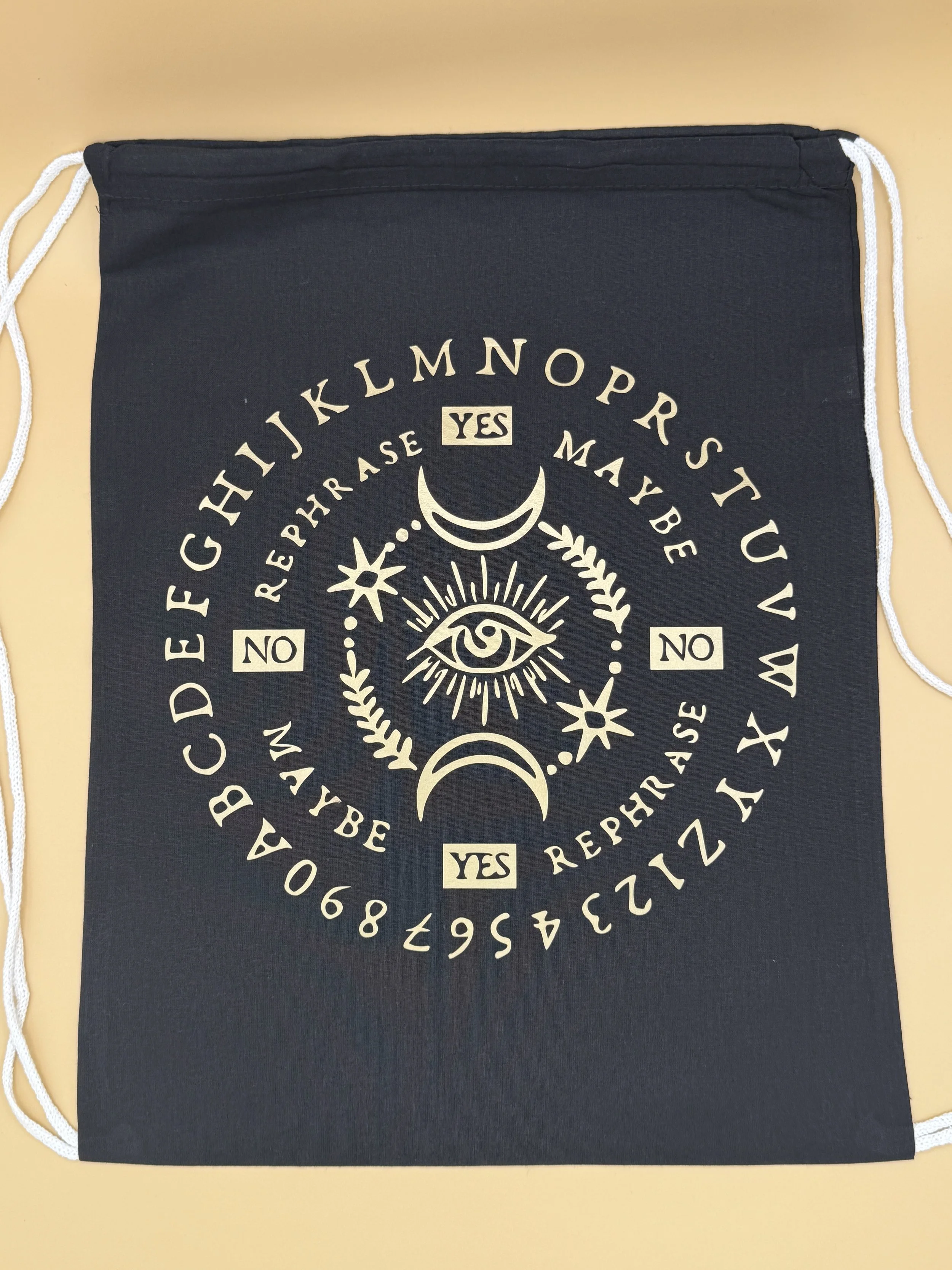 Mystic Divination Drawstring Bag