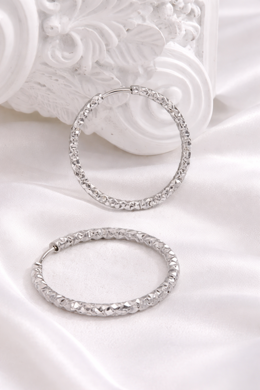 Créole cerceux Argenté