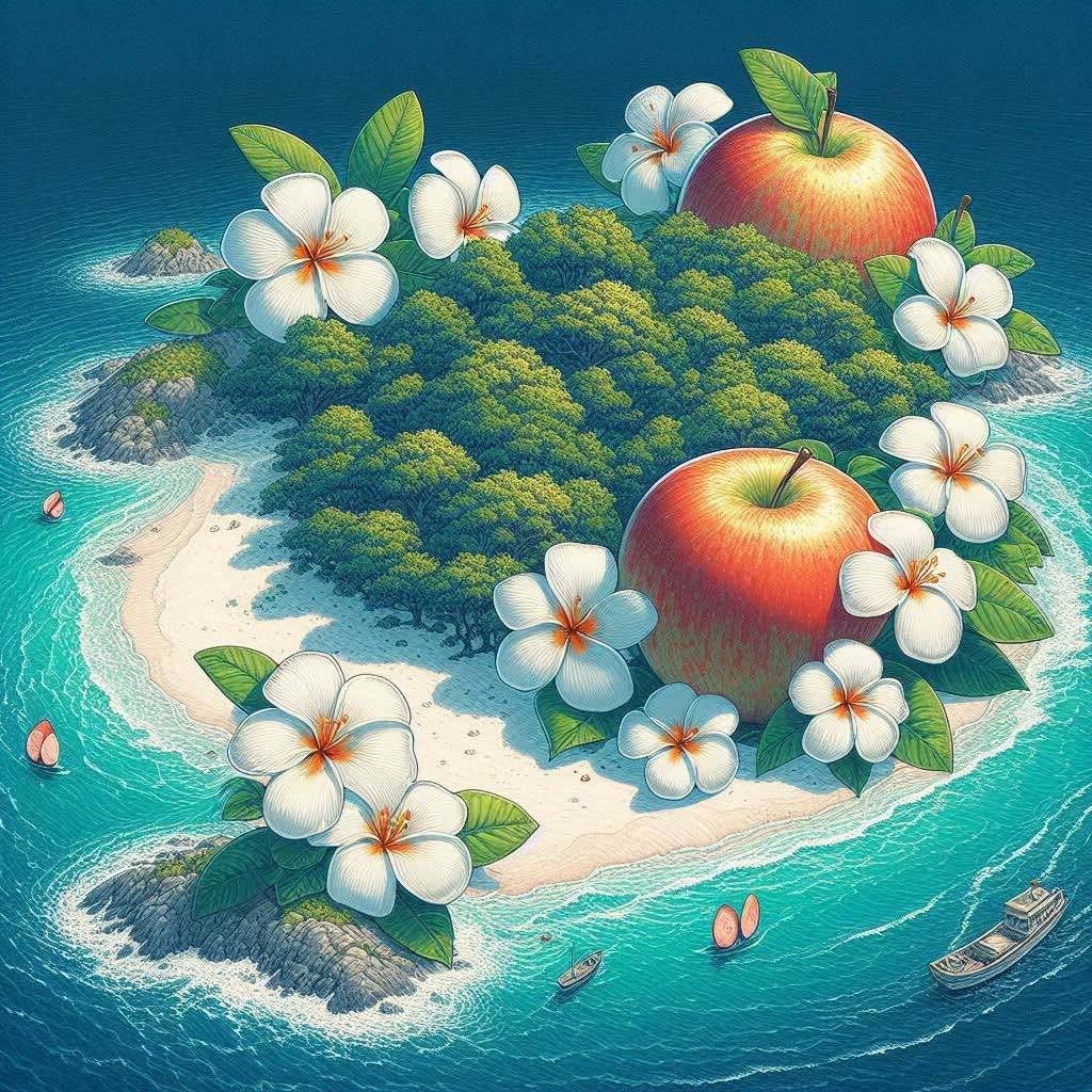 Fondant Monoï pomme