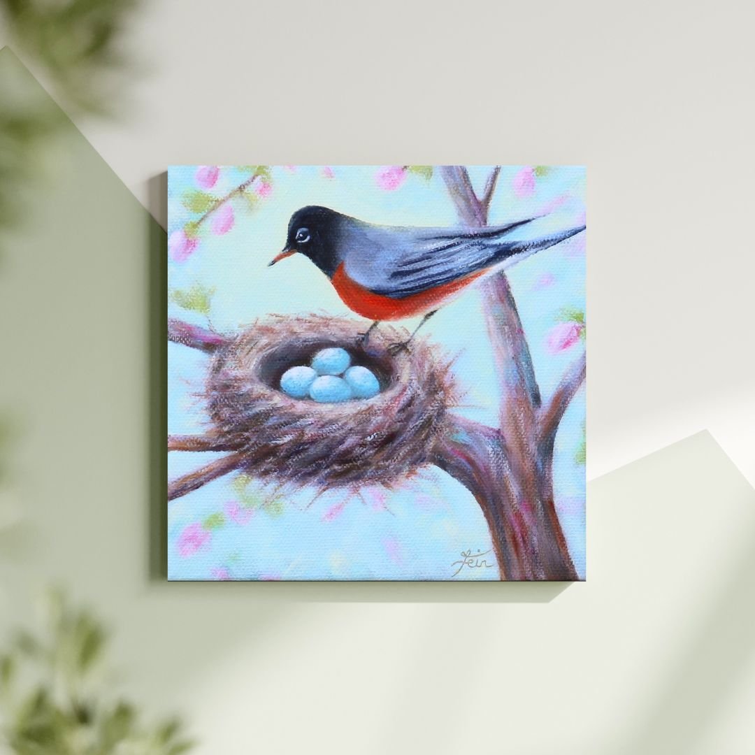 "Cradled" - Original Painting