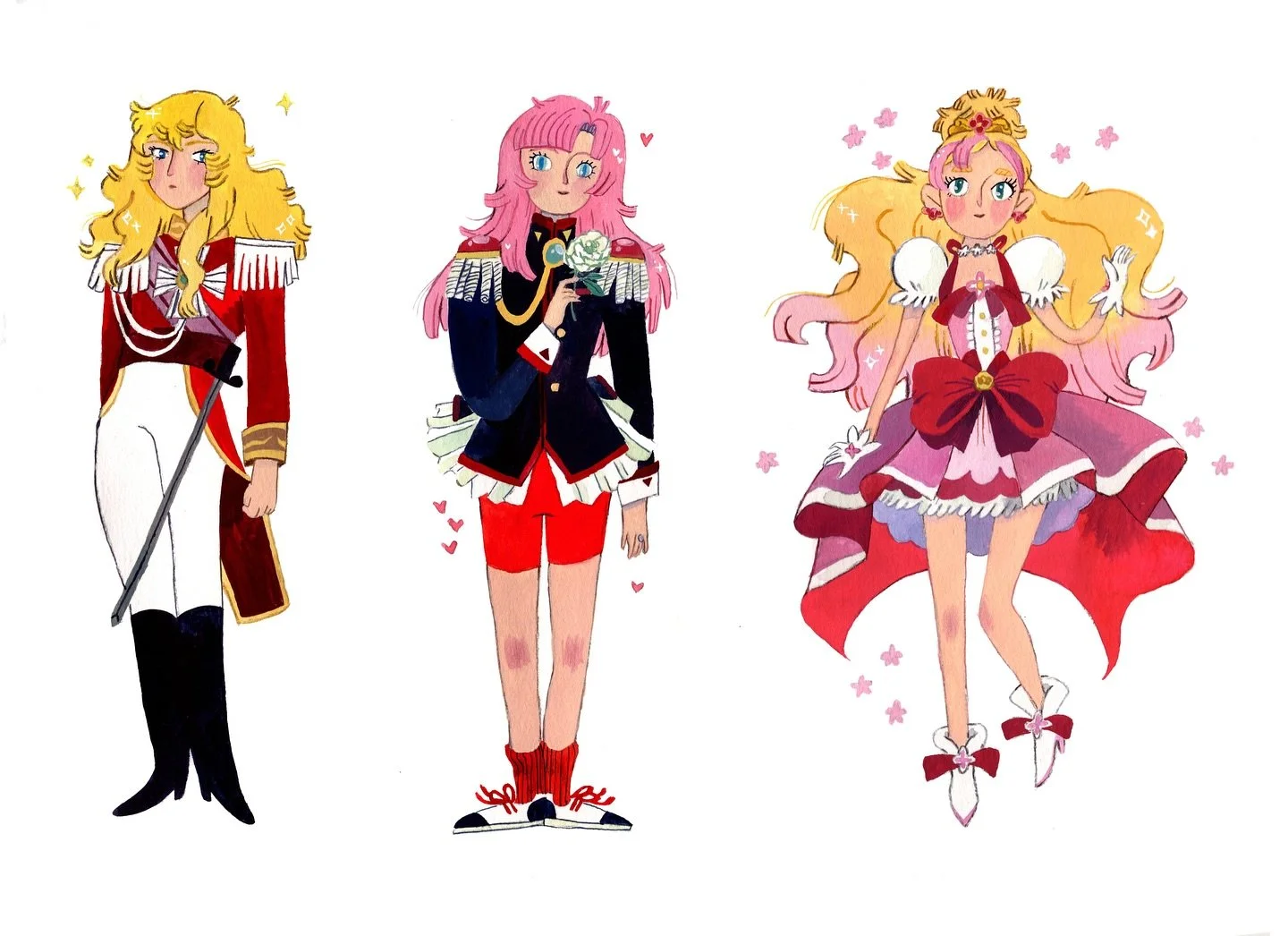 I recently rewatched one of my favorite shows EVER, Rose of Versailles, and I forgot how *chef&rsquo;s kiss* 🤌🏻 it is. I actually had planned to watch the new 2025 movie on Netflix, but I just couldn&rsquo;t do it&hellip;. I would take the 80s cell