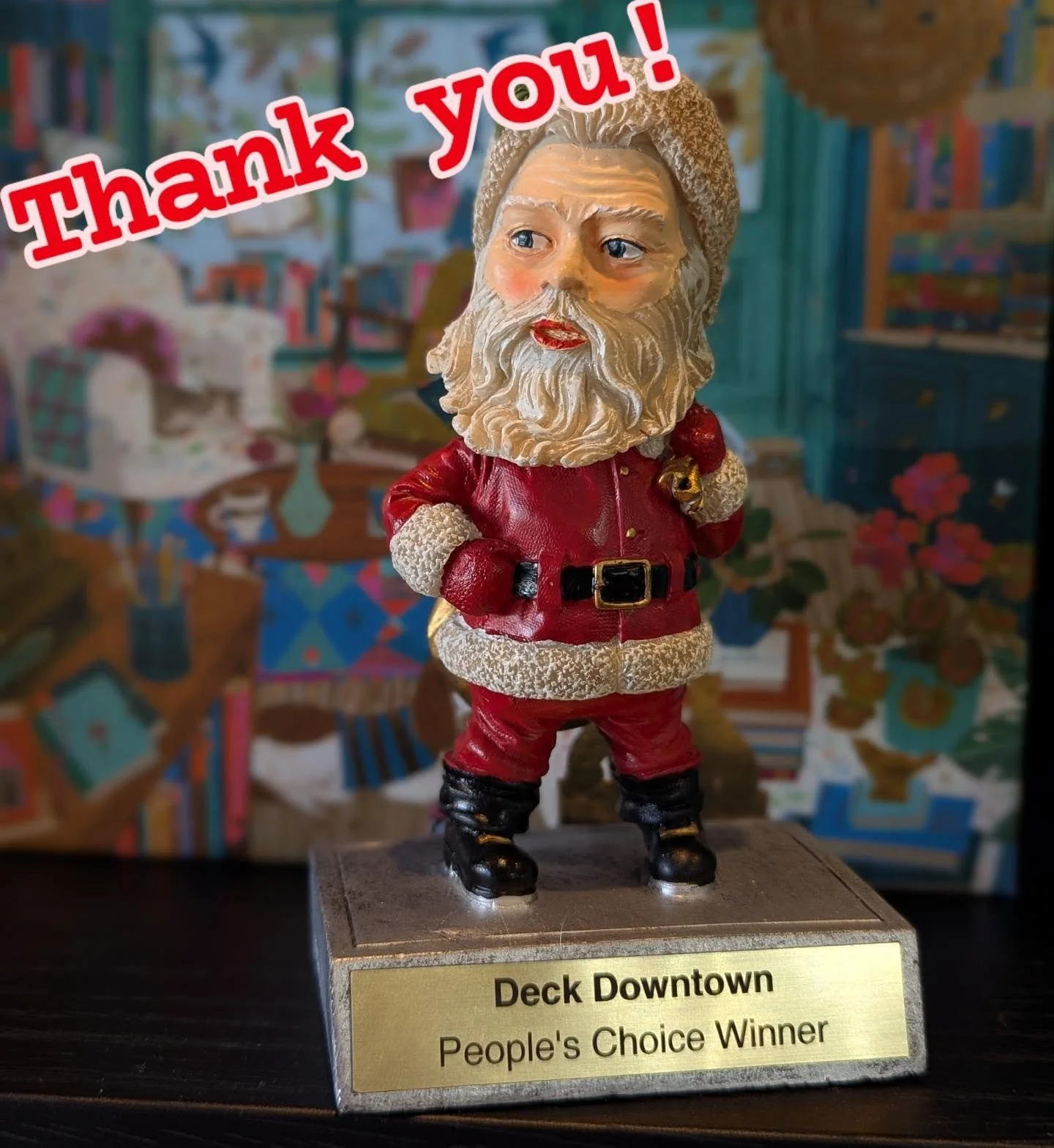 Thank you to all the people who voted for Twisted Bookstore's Christmas windows! It was a joy bringing you all this hometown bookstore vibe this year. Next year we'll have to step it up even more!