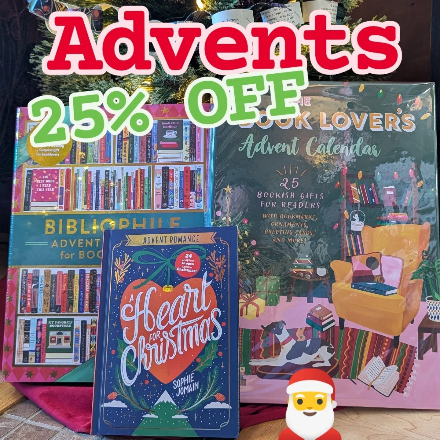 Starting tomorrow the remaining Advent calendars are 25% off. December has started so the countdown is in full swing! If you start your Advent now you get to open the first few 😁