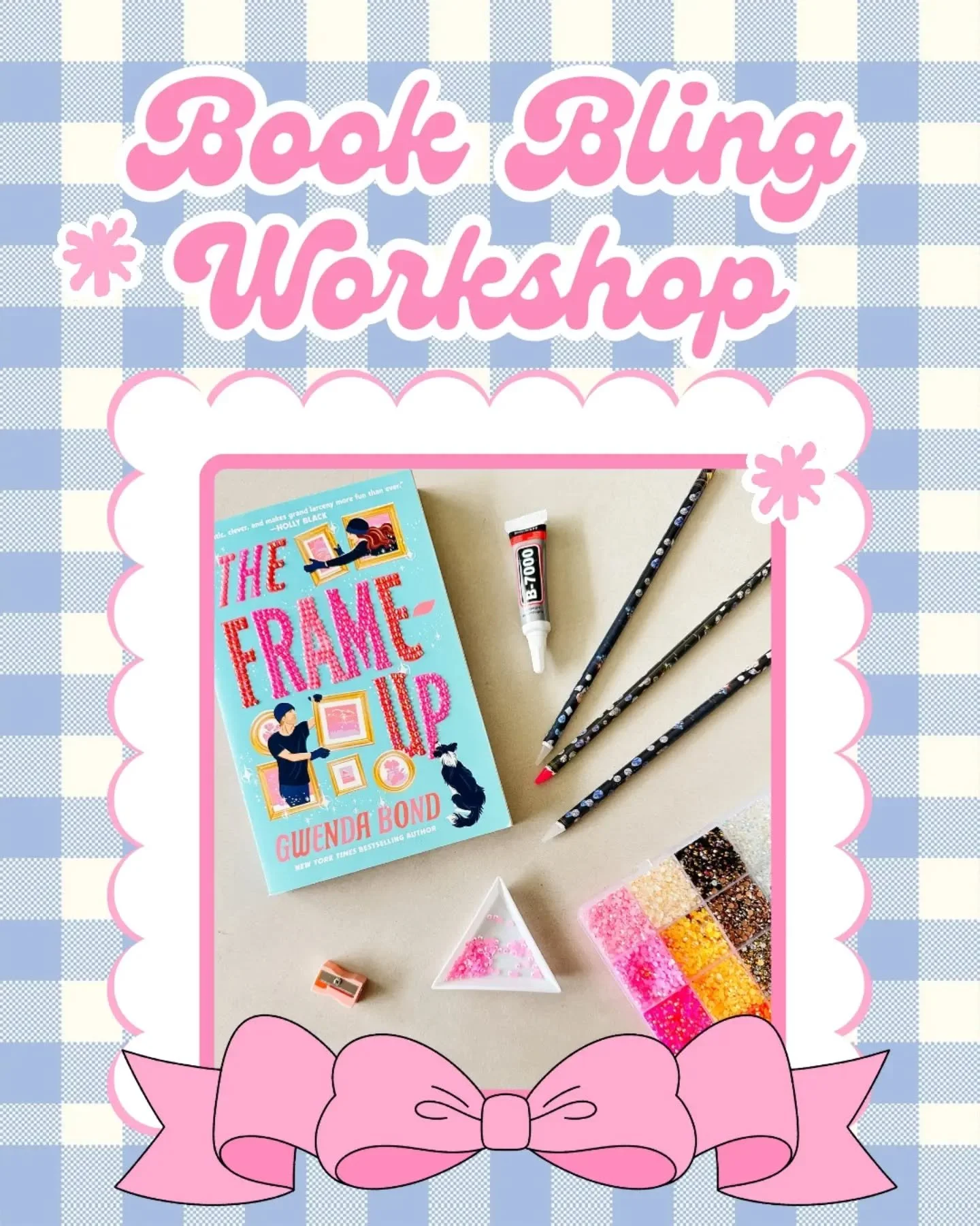 BYOB (bring your own book) Bling is back! With up online www.twistedbookstore.com