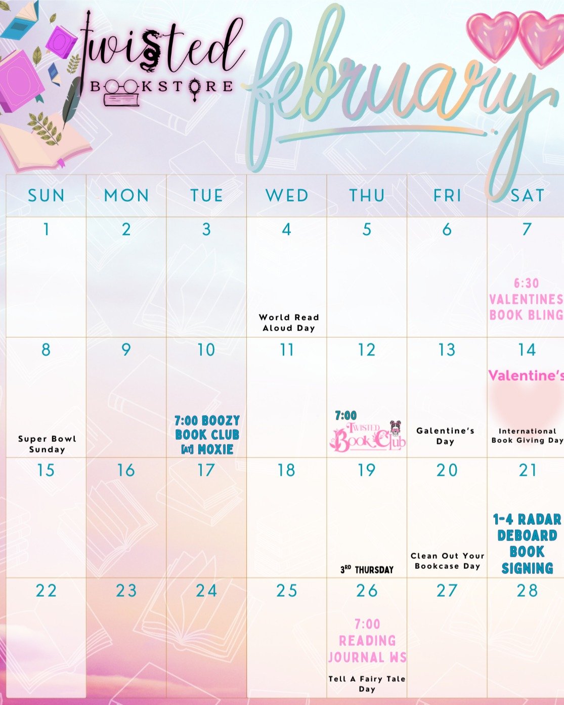 Here comes February!