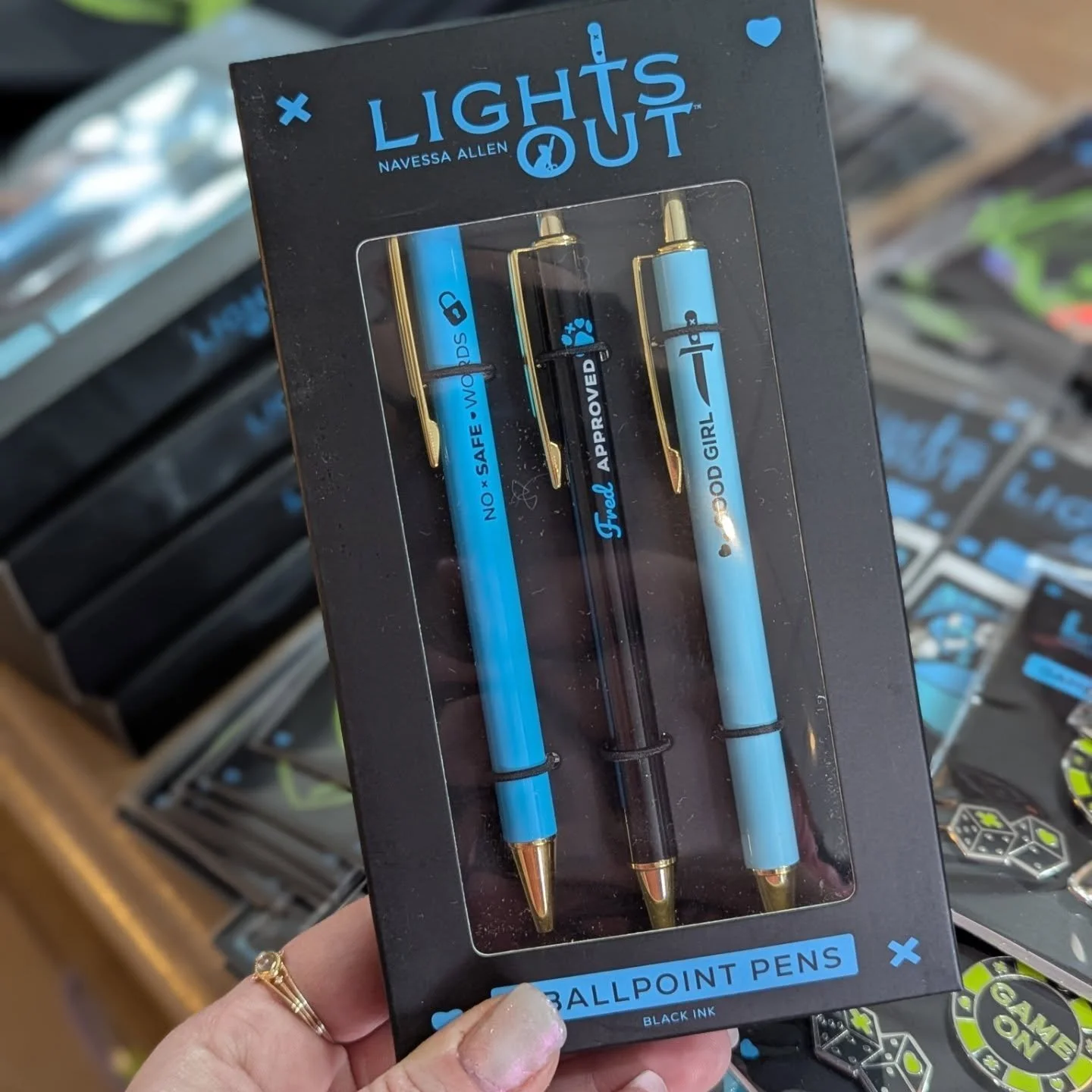 New Merch alert just in time for the Game On book release!