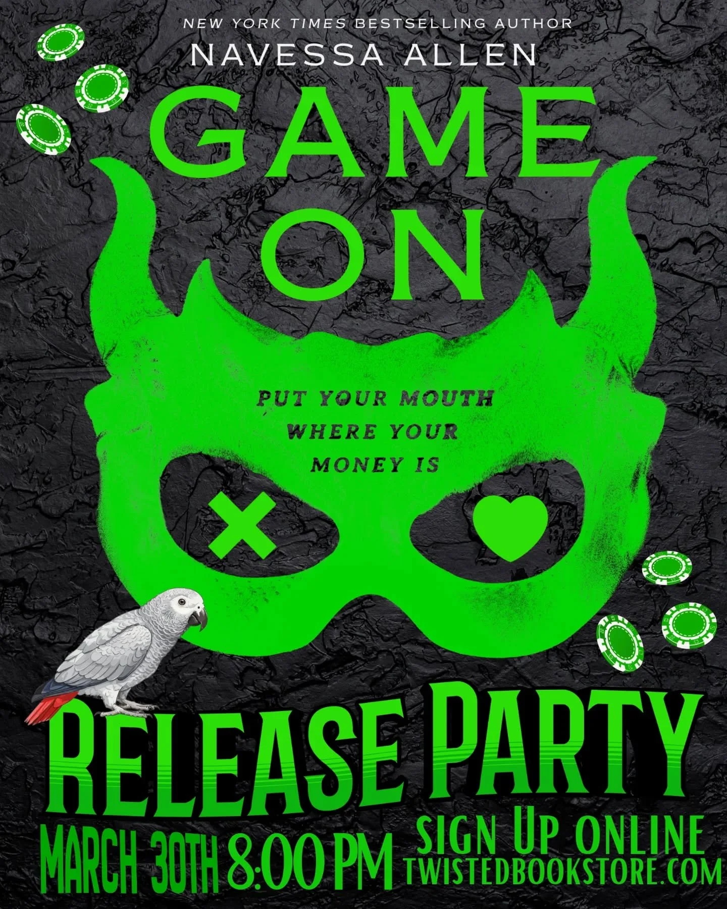 Reminder- TONIGHT 8:00PM 💚💚💚💚