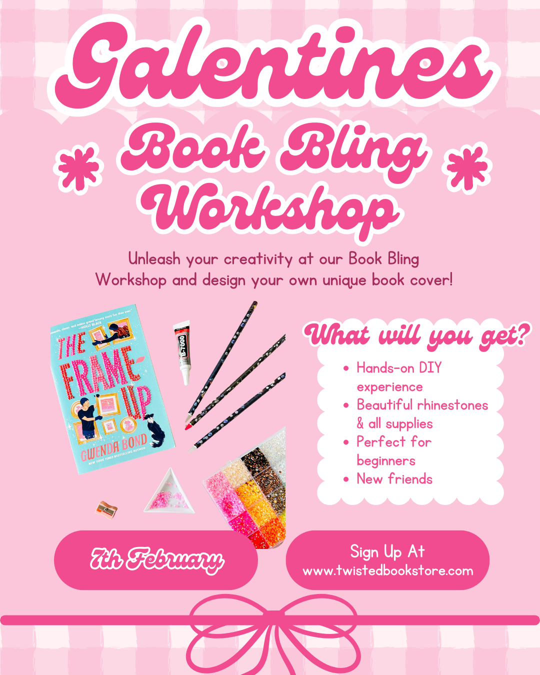 Book Bling Workshop