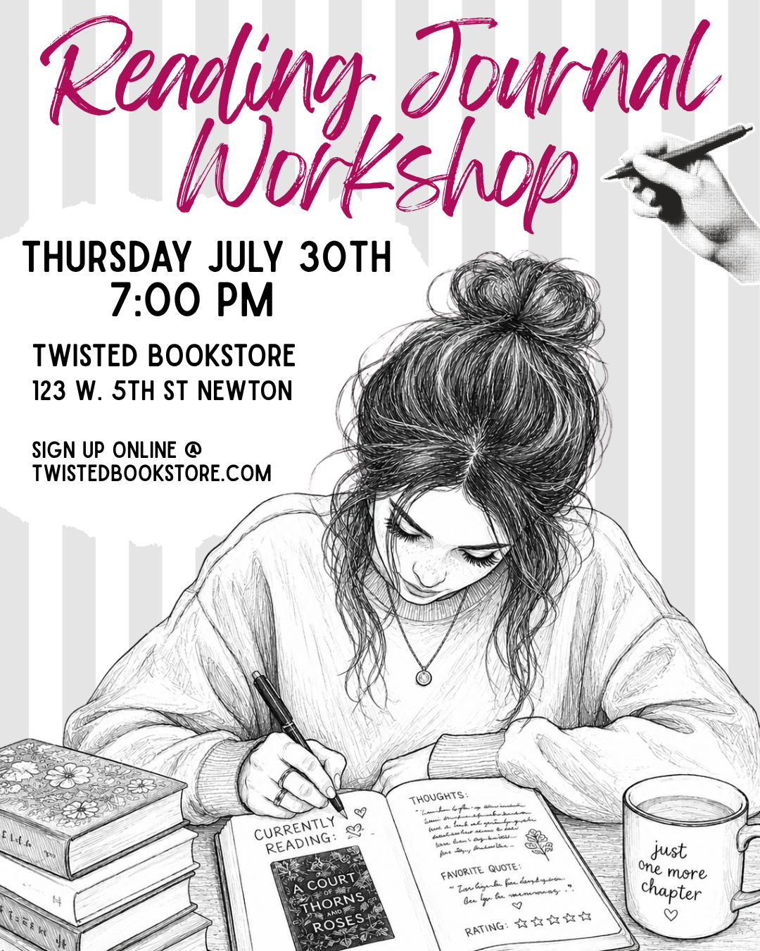 July Reading Journal Workshop