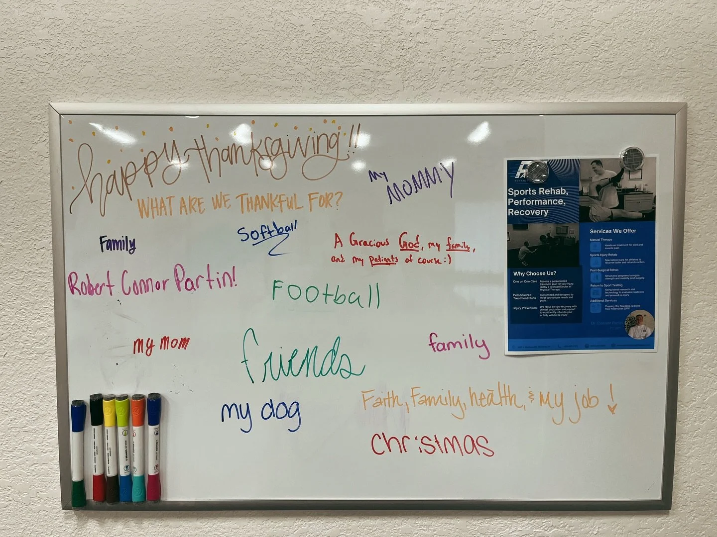 Happy Thanksgiving from Partin Physical Therapy! 🦃🧡
We are beyond thankful for this year, our amazing patients, and the incredible community we get to serve.
Wishing everyone a wonderful day filled with gratitude, good food, and good company!