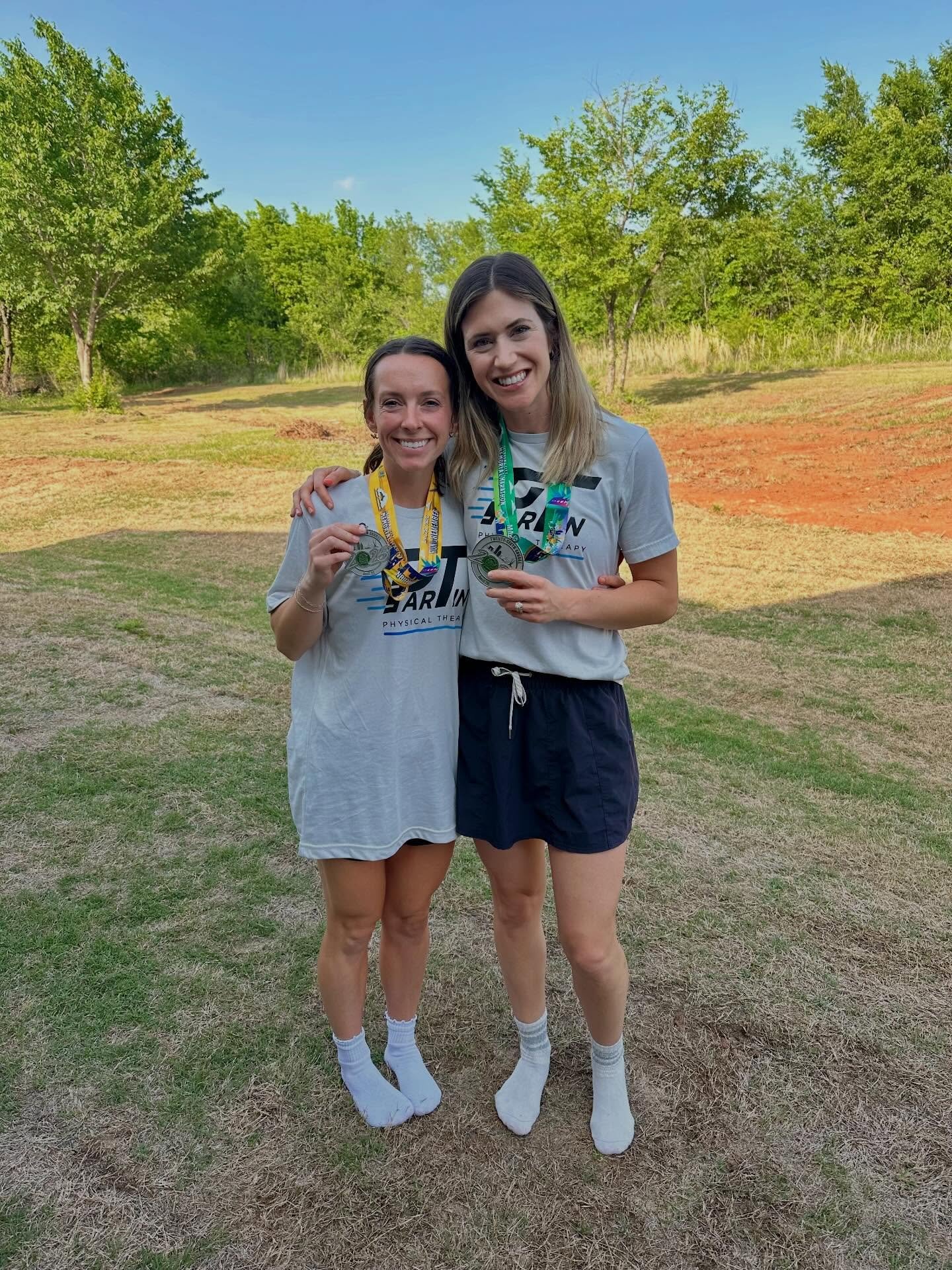 So proud of two of ours!! Both came to us at different points of their marathon training, dealing with pain but quitting and giving up wasn&rsquo;t an option for either of these women! Myranda placed FOURTEENTH in all women and age groups for her mar