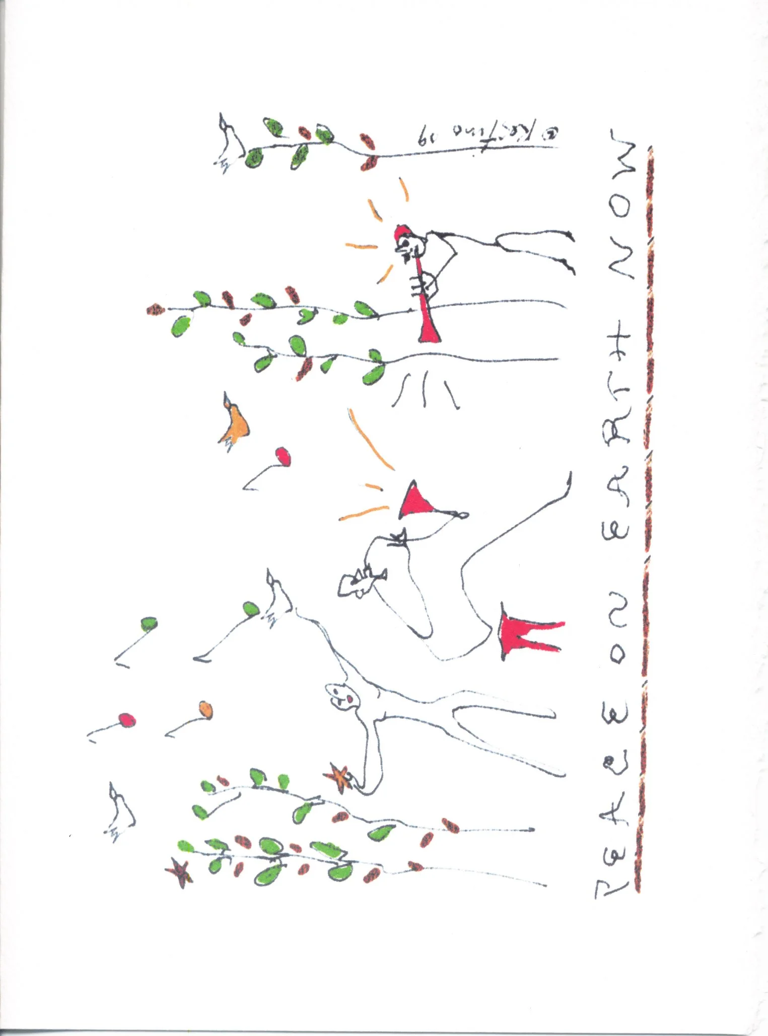 Family celebrating Peace on Earth cartoon .jpg