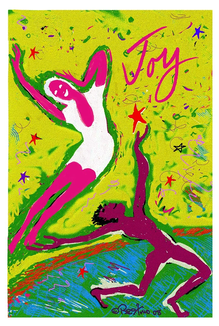 JOY  Two dancers poster