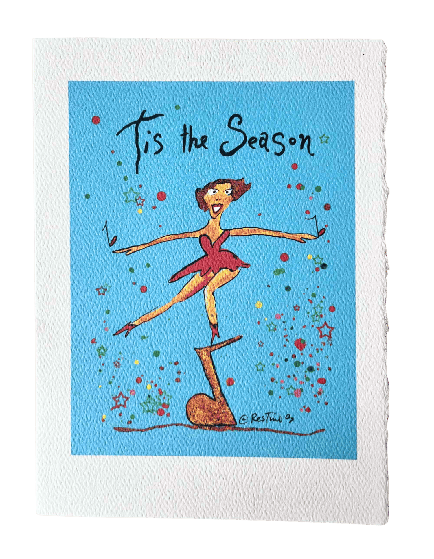 Janet Restino JanetsArthouse Tis The Season Card