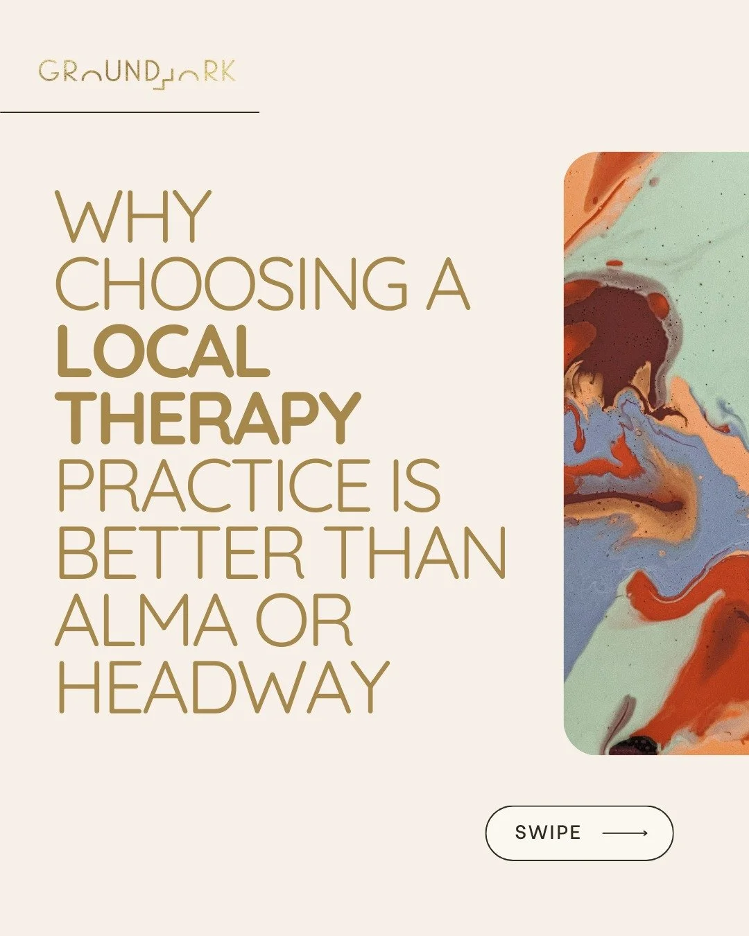 Small local therapy practices are always better than venture-capitalist-backed online platforms. And this is why.

#qualityoverquantity💯 #depth #personal #newyorkers #brooklyntherapy #lastingchange