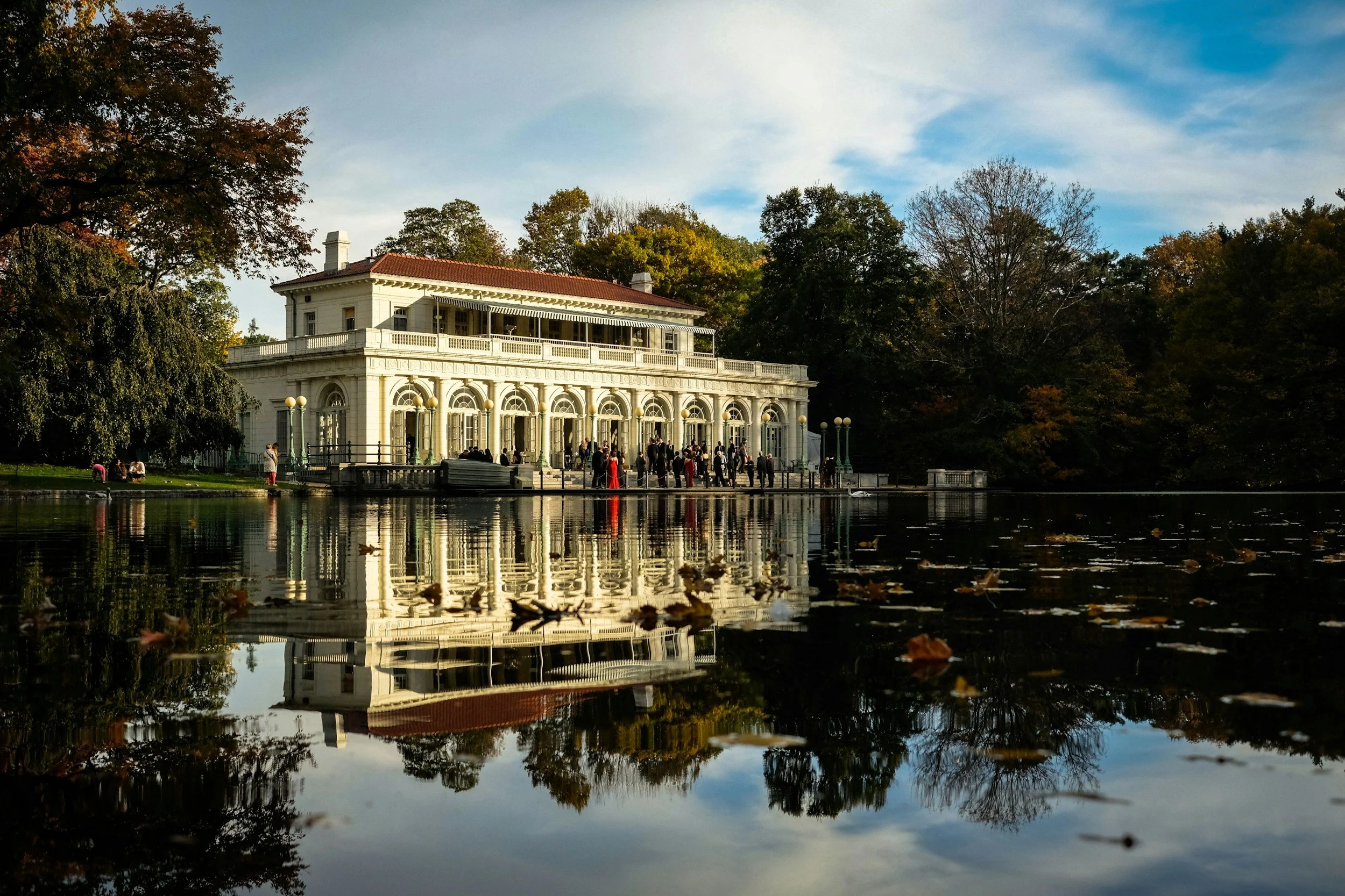 Quiet reflective scene in Prospect Park representing emotional awareness and reconnecting with feelings