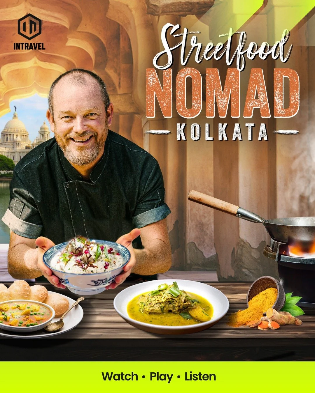 We're taking you travelling this holiday season, pack your bags and your appetite. We&rsquo;re going to Kolkata.

 Streetfood Nomad is diving into sizzling pans, noisy markets and food so good you&rsquo;ll wish you could teleport.
 
Warning: may caus