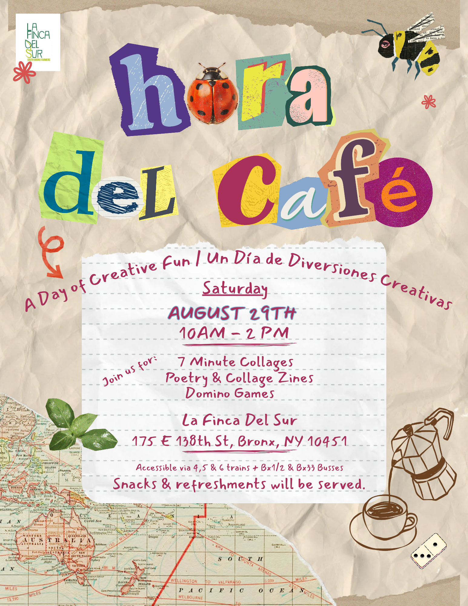 Hora Del Cafe x Bee-U Community Event