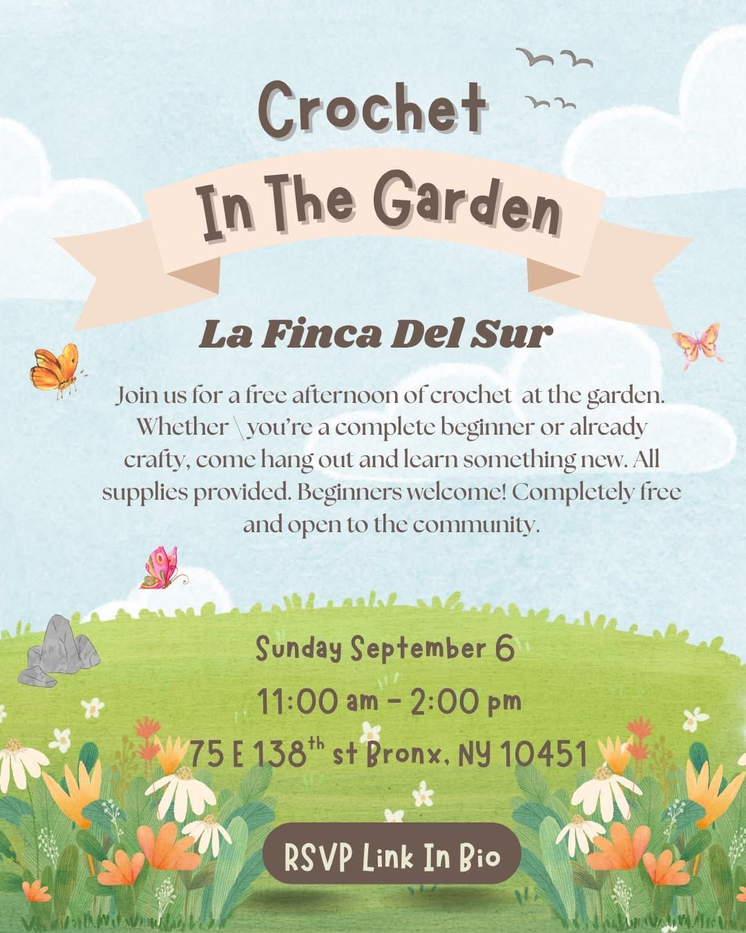 Crochet in the Garden