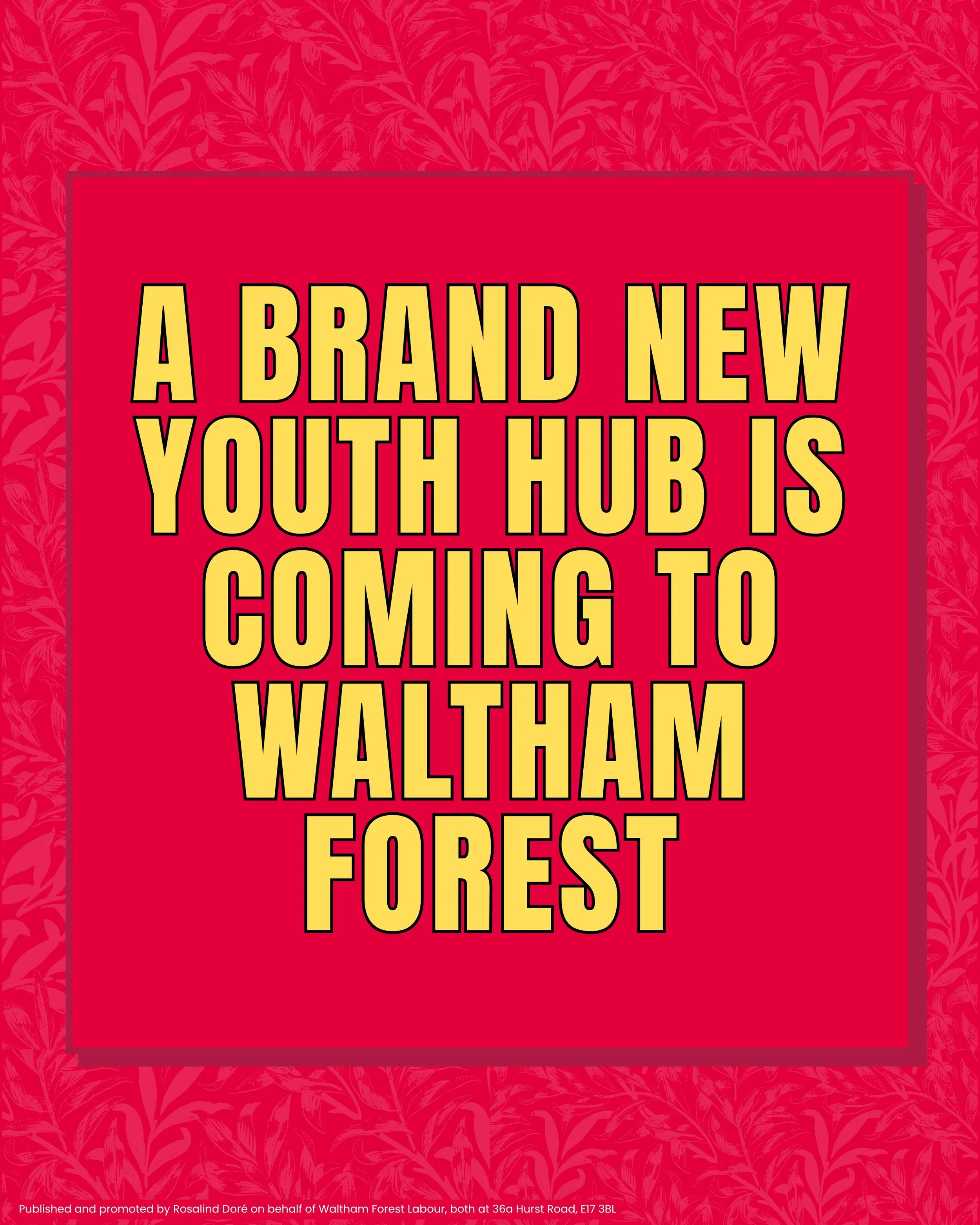 The Labour Government has announced a Youth Futures Hub in Waltham Forest for young people aged 10-18 (up to 25 for those with SEND), in addition to the Youth Hub scheme funded by the Labour Mayor of London @sadiq.

We're delighted that the Labour Go