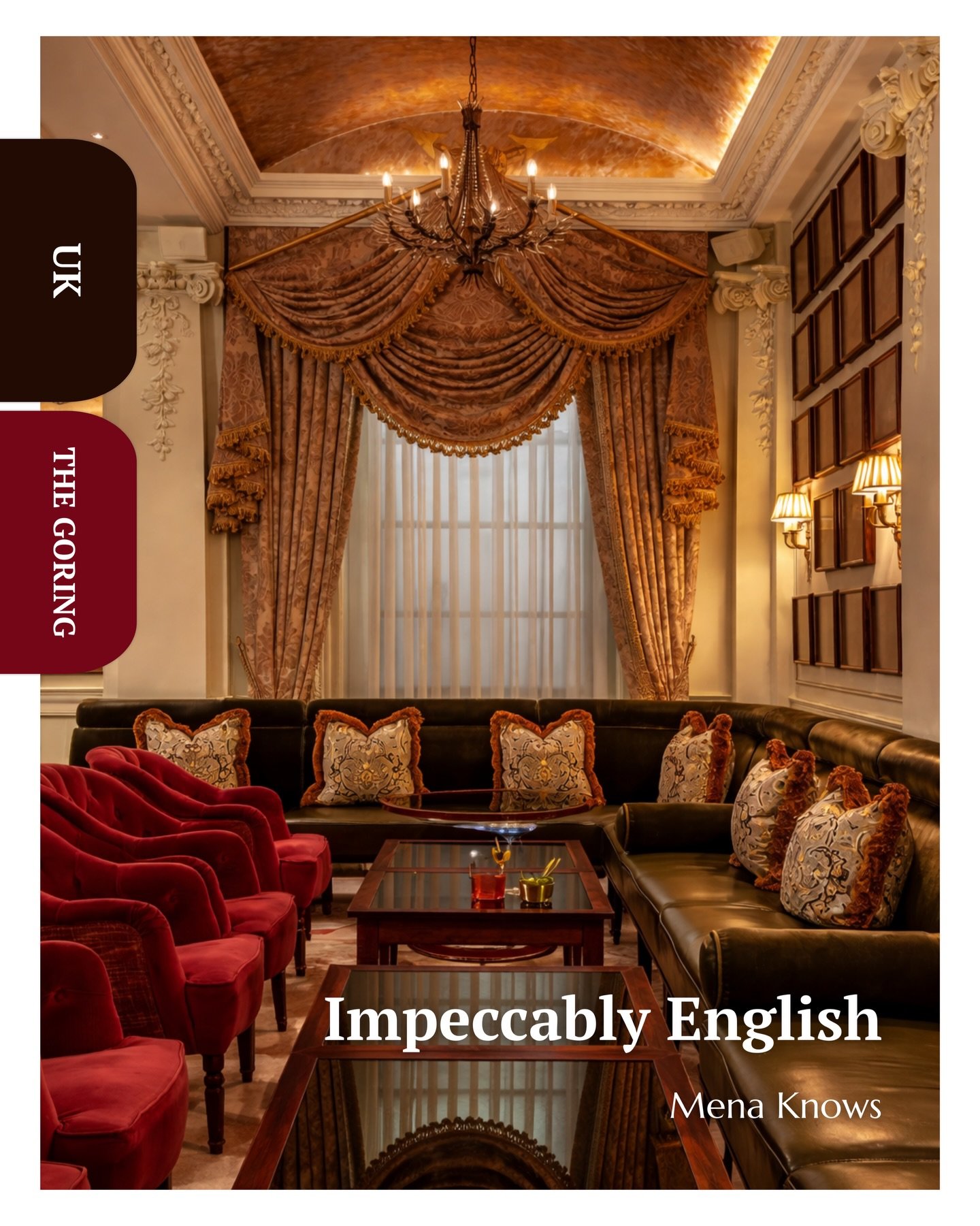 For the London you picture in your head | Save @thegoring to your collections.

London luxury hotel &bull; Belgravia &bull; British heritage &bull; royal warrant &bull; traditional suites

#TheGoring #LondonHotels #Belgravia #LuxuryHotels #BritishHer