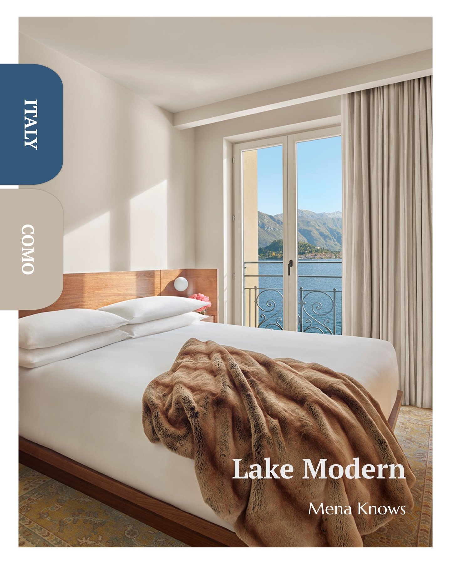 The Edition is bringing modern to Lake Como, Italy | Save @editioncomo to your collections. Opening Mar 2026