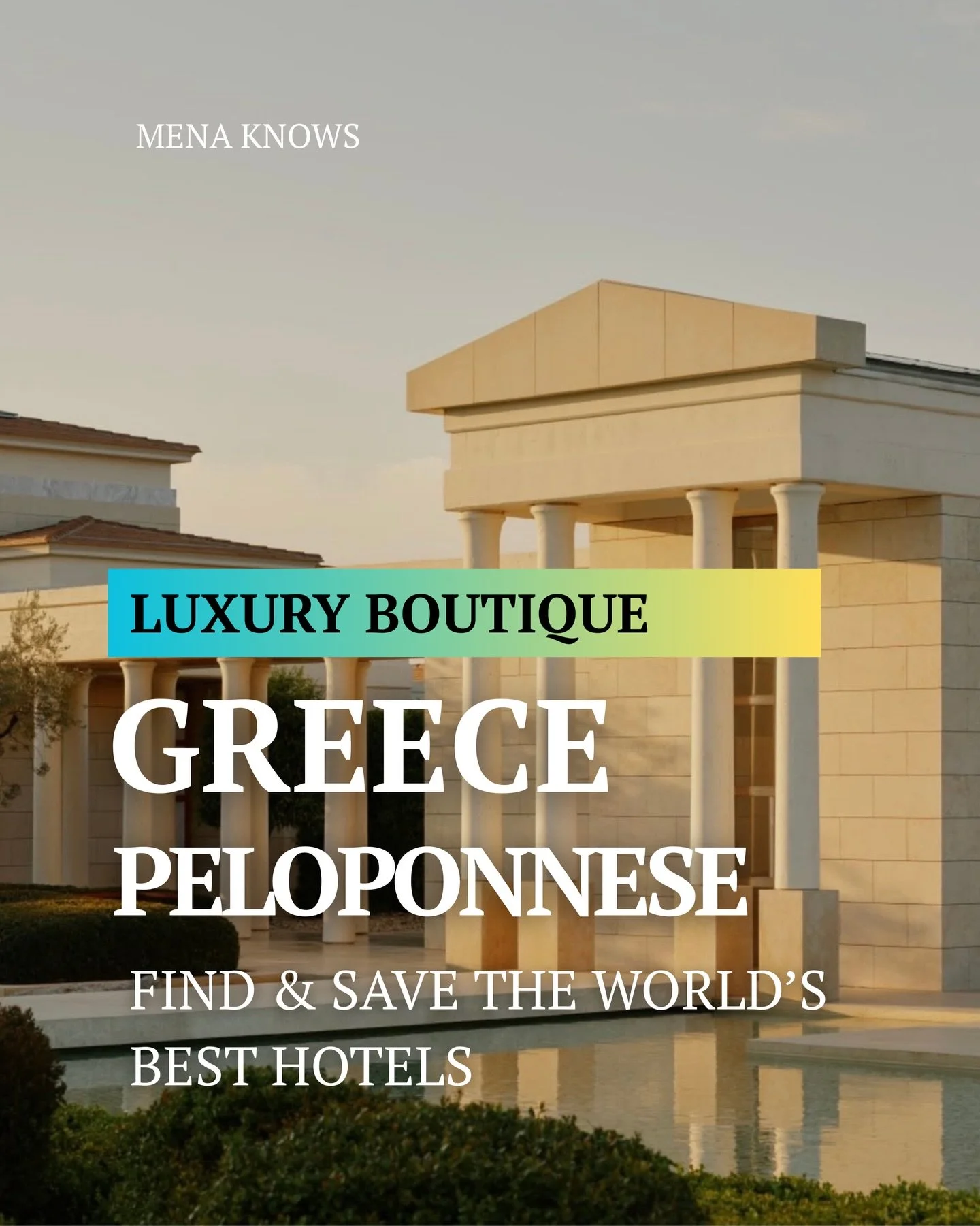 One of Greece&rsquo;s most iconic luxury hotels. Save @amanzoe to your collections

#boutiquehotels #luxuryhotelsgreece #amanhotel #luxurytravel