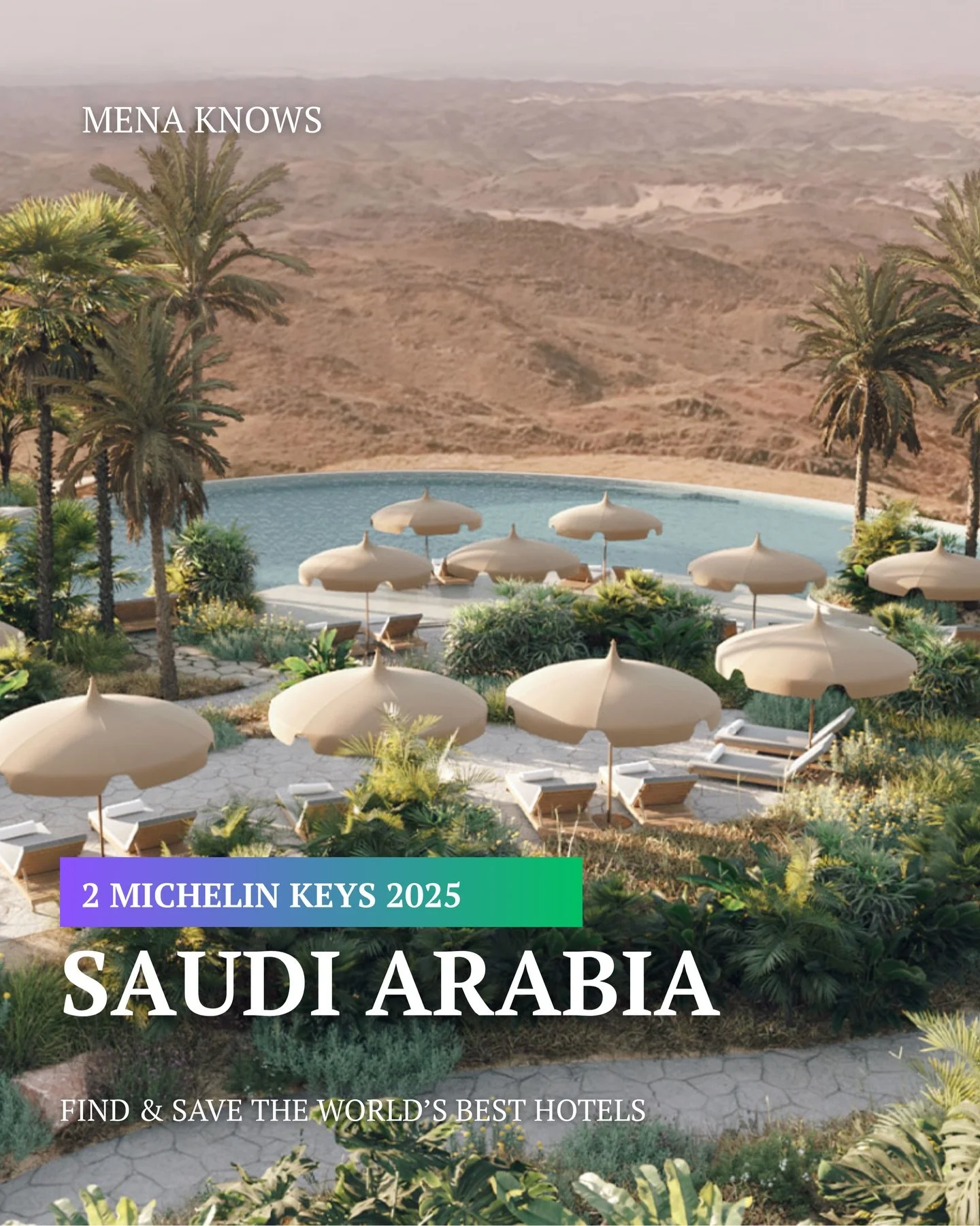 Saudi Arabia&rsquo;s Six Senses Resort, located along the historic incense trade route. An exceptional stay awaits 📌 Save the hotels you love to your collections

#Sauditourism #SixSenses #LuxuryHotelsSaudi #MiddleEastTravel #DesertResort