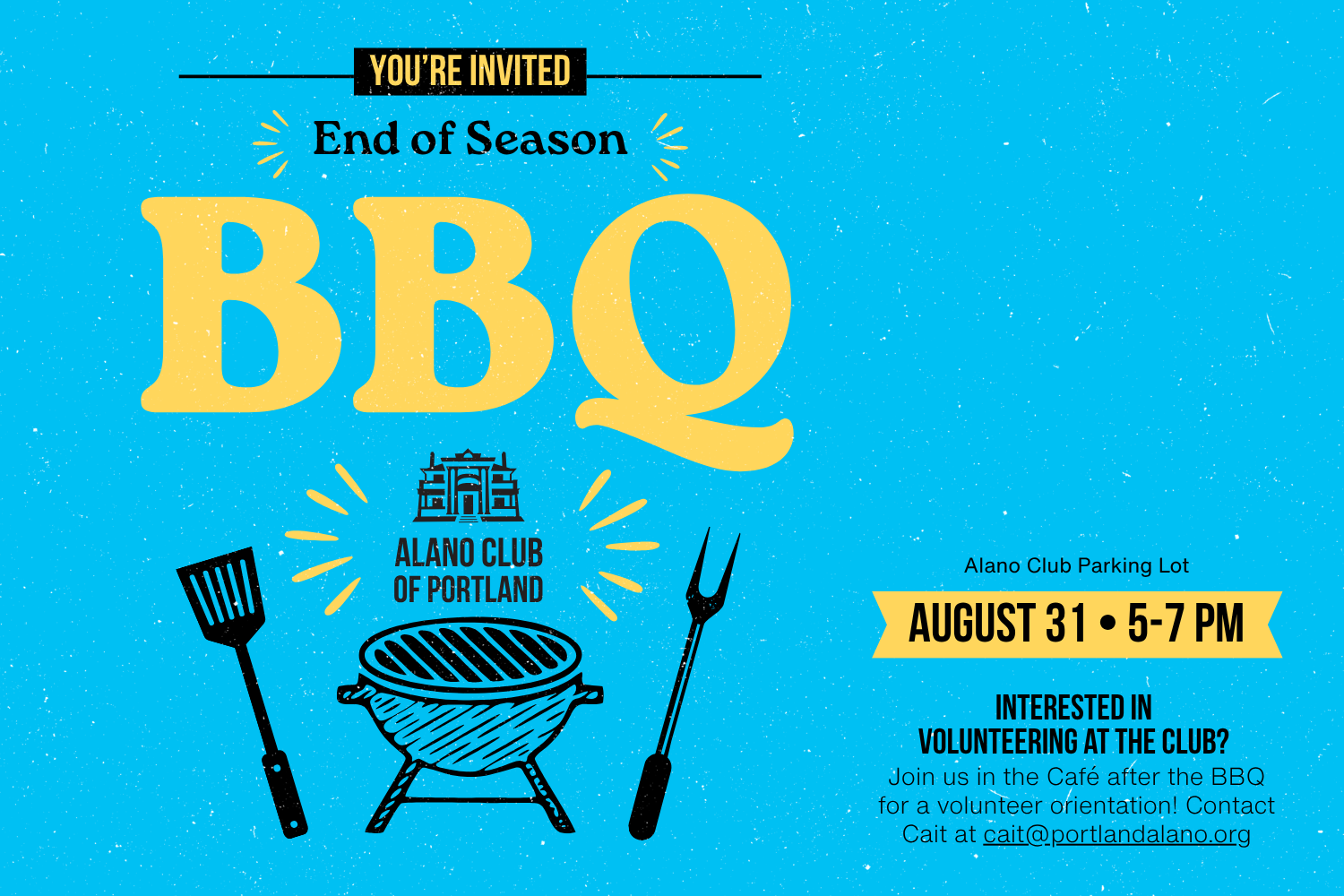 End of Summer Community BBQ
