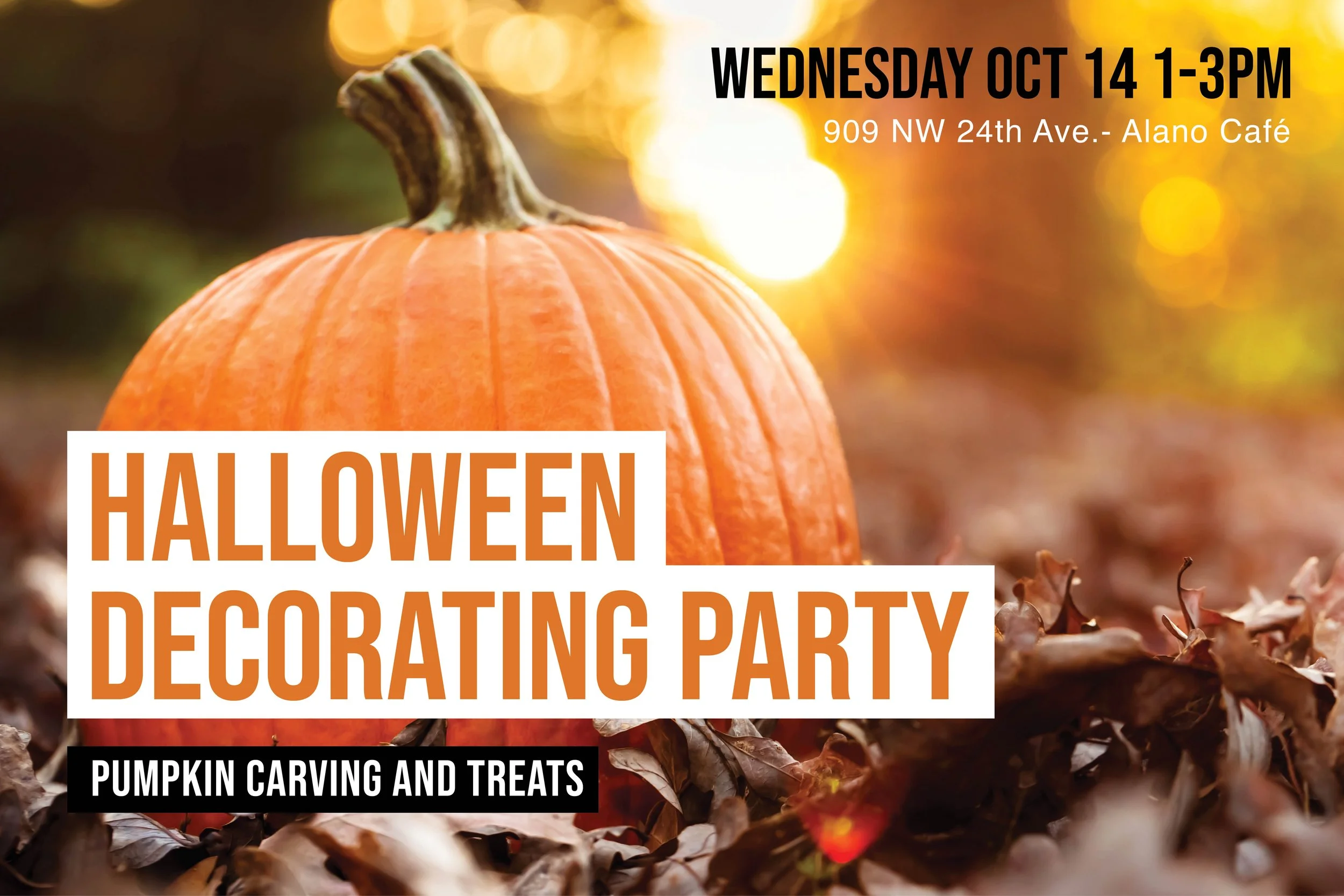 Halloween Decorating Party