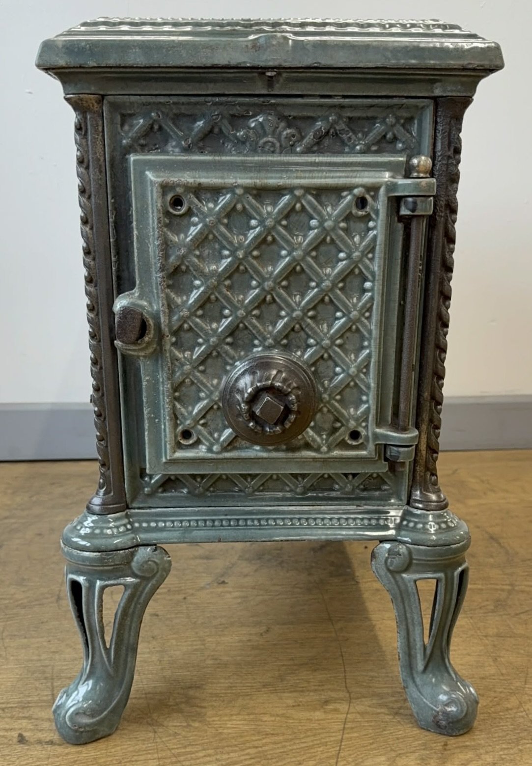 Door view of a Vintage French stove