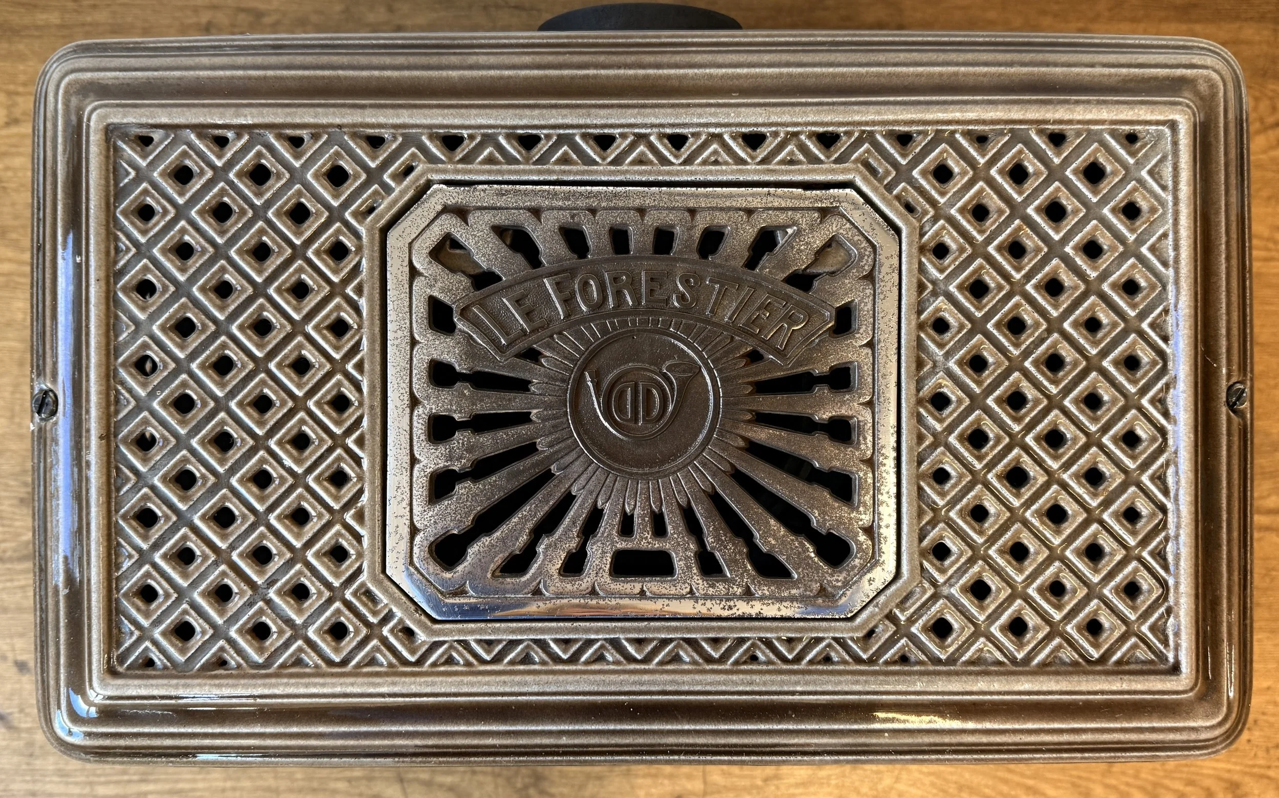 Top view of Vintage French Stove