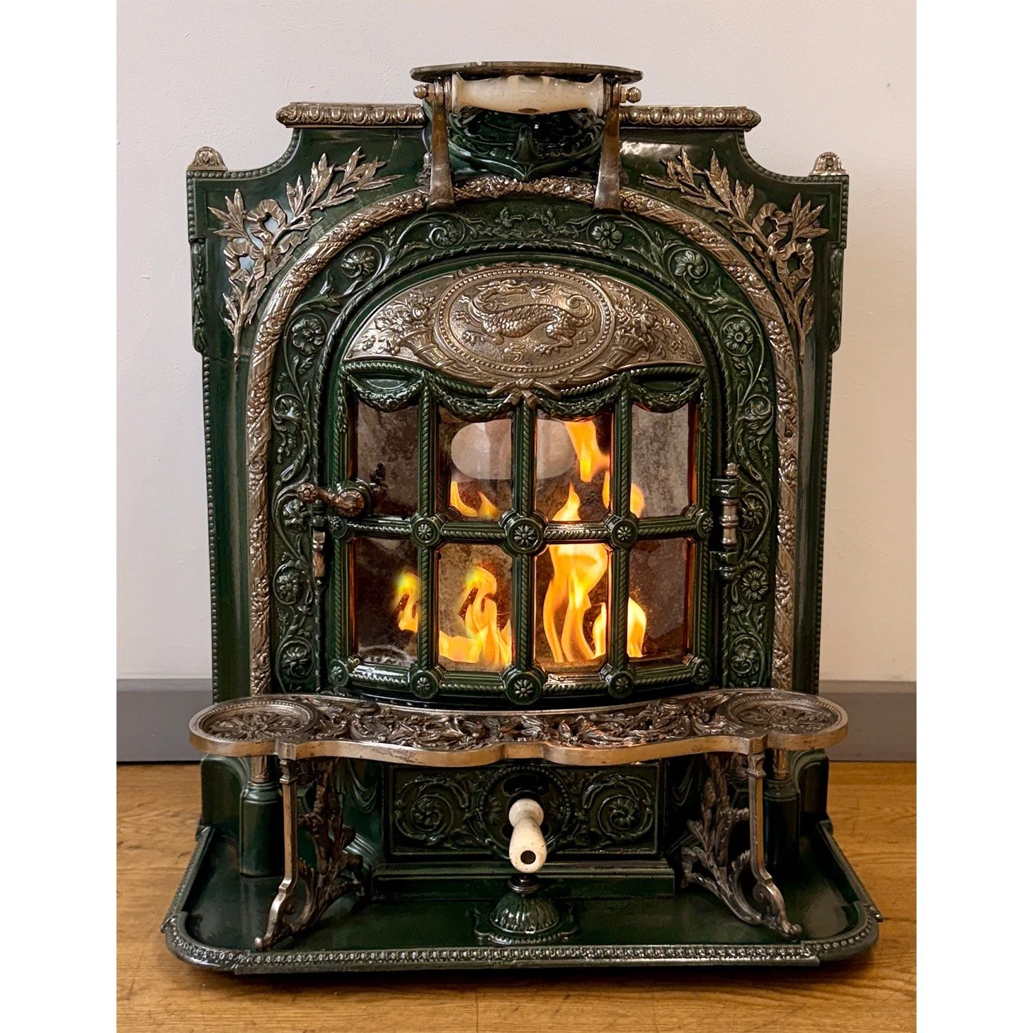 Louis XV! stove burning Bioethanol