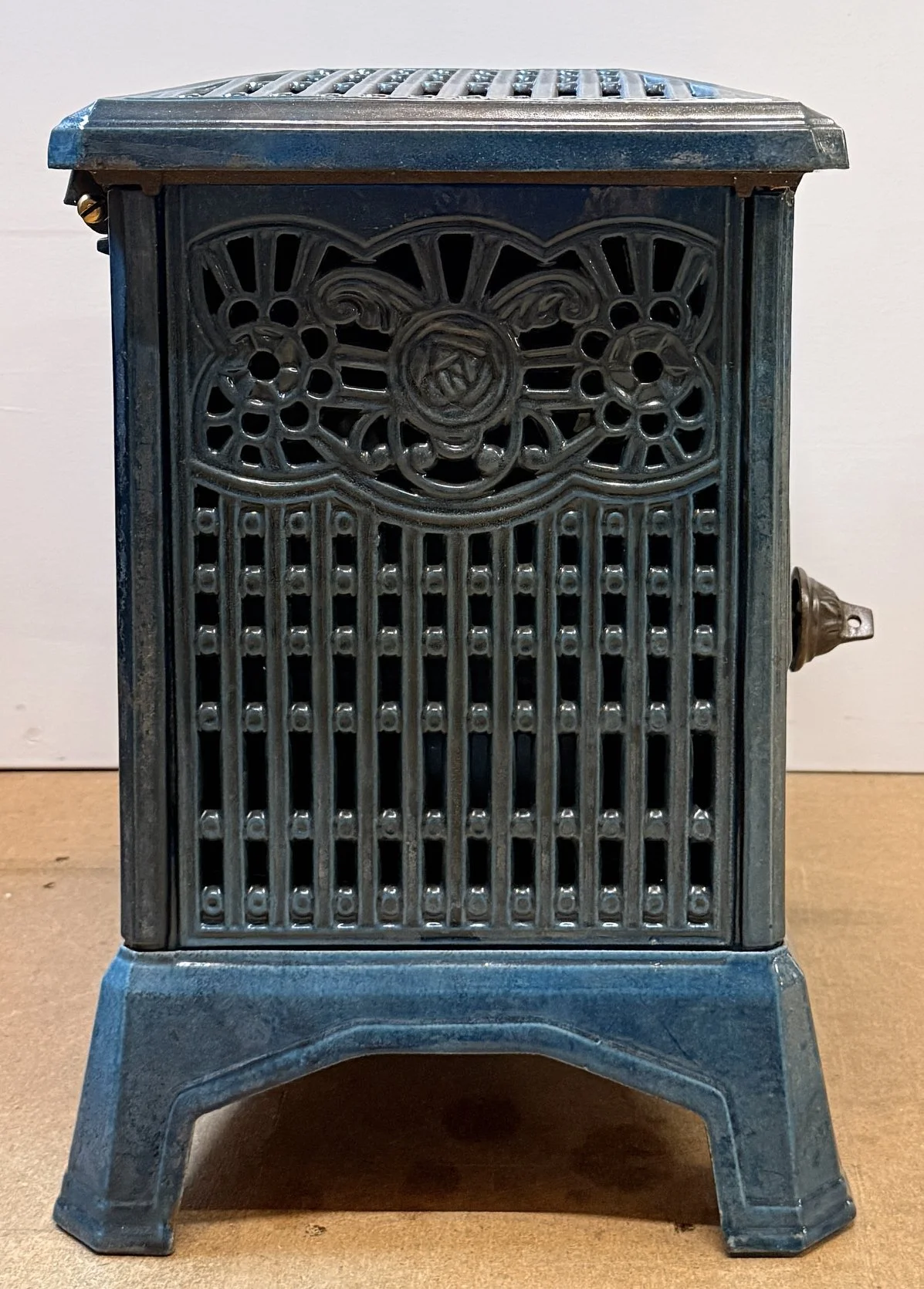 Side view of Vintage French stove