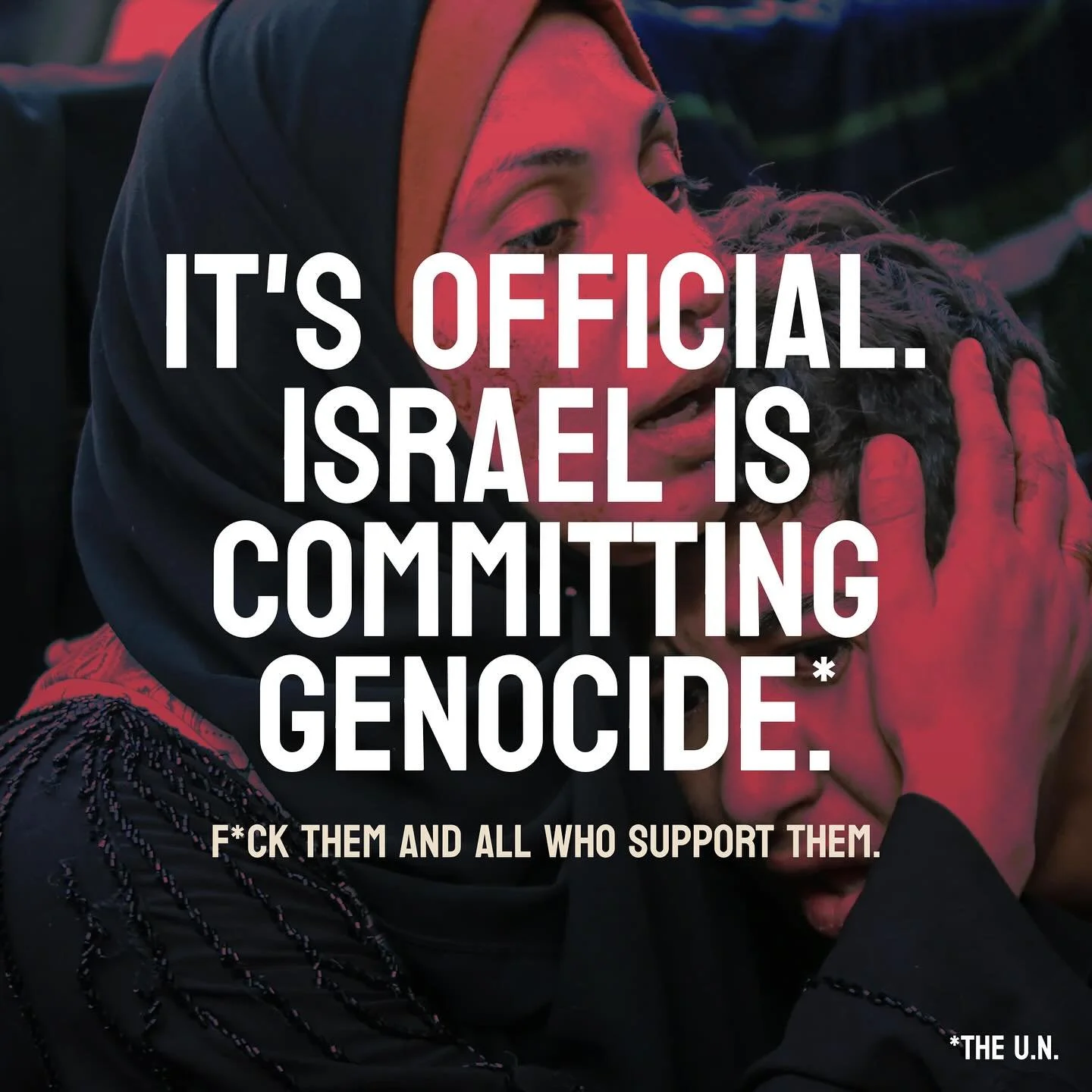 We said never again.