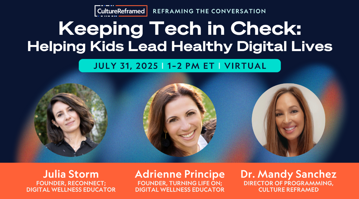Culture Reframed: Healthy Screen Time Habits for Kids