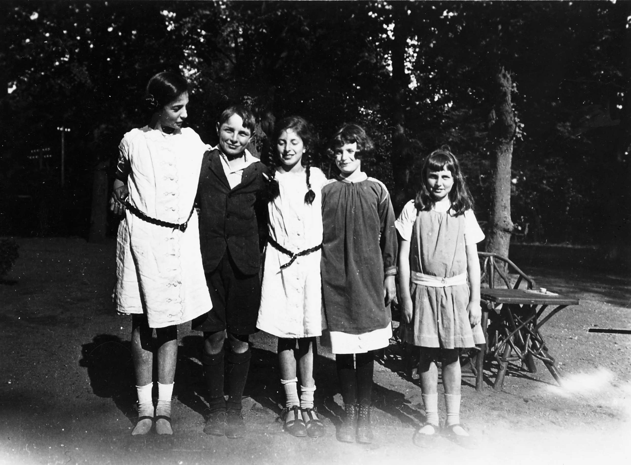 Gisela's cousins at the Kösterberg