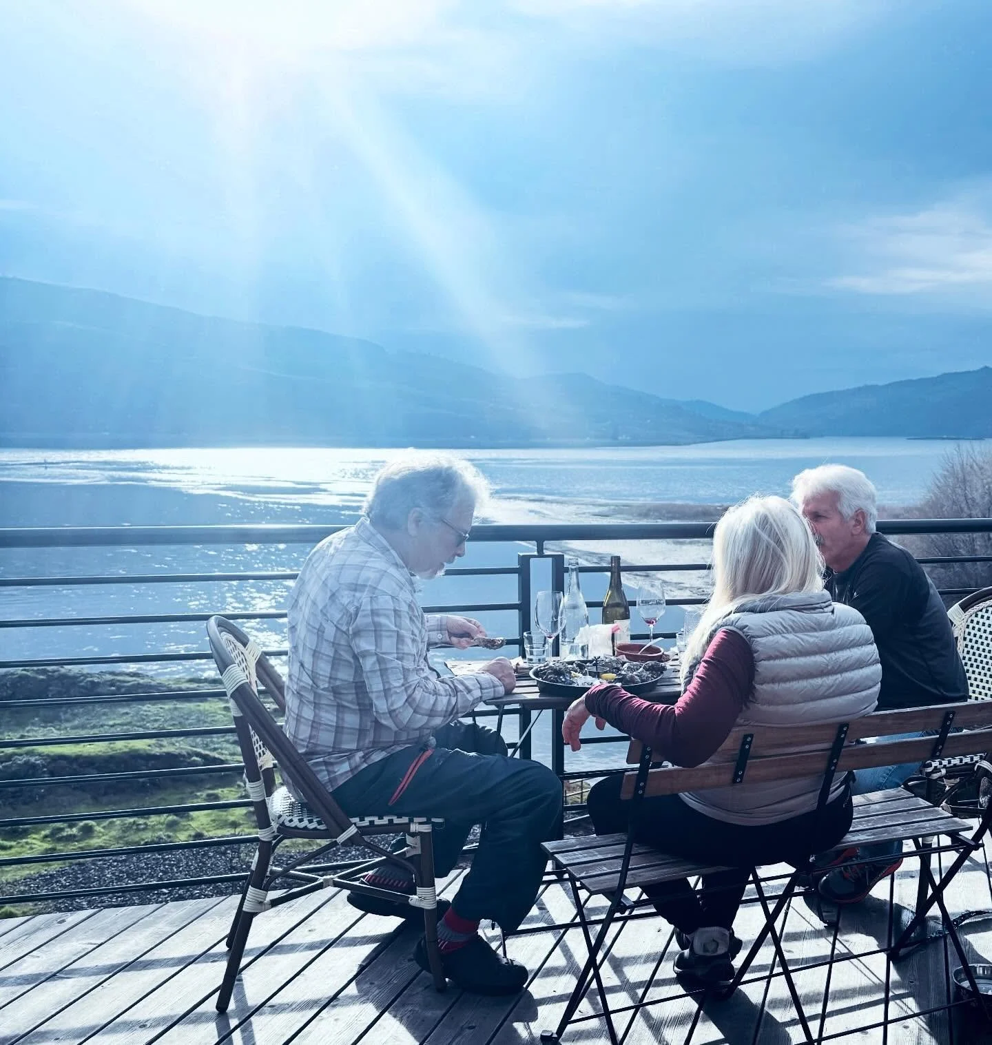 This could be you! Sun on your face, the Columbia River stretching out in front of you, a plate of fresh oysters, and a glass of wine in hand, it really doesn&rsquo;t get much better!

Join us for our next Oyster Pop-Up
Thursday, April 16 | 4&ndash;6