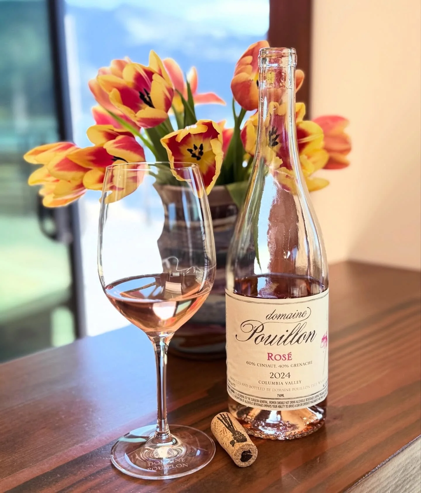 Spring has sprung 😍

Swing by the Bistro Thursday through Sunday, 11 to 6, and taste spring in its most charming form. Our &lsquo;24 Cinsaut/Grenache ros&eacute; is chilled, glowing, and ready for you!