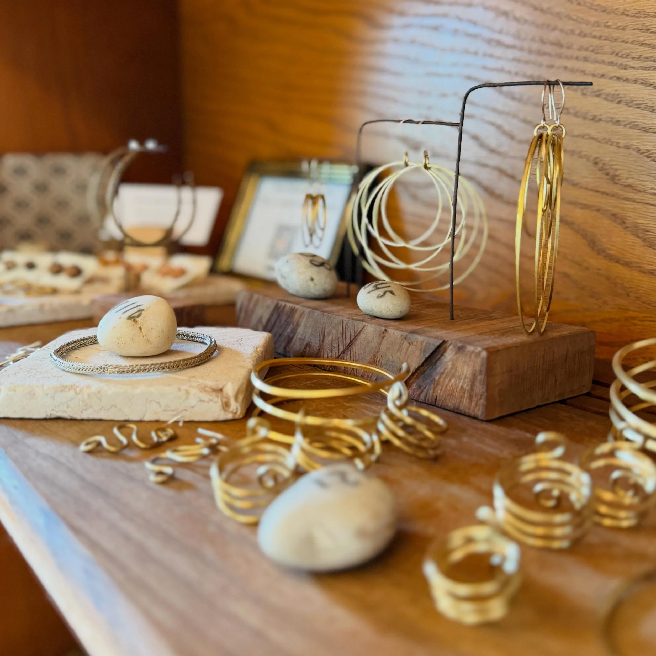 Sip, shop, and treat yourself at the Domaine Pouillon Wine Bistro for an afternoon of local art, handcrafted jewelry, wine, and popsicles!

We&rsquo;ll be hosting three talented local jewelry makers, including featured artist @sara_johanne_dyberg, AK