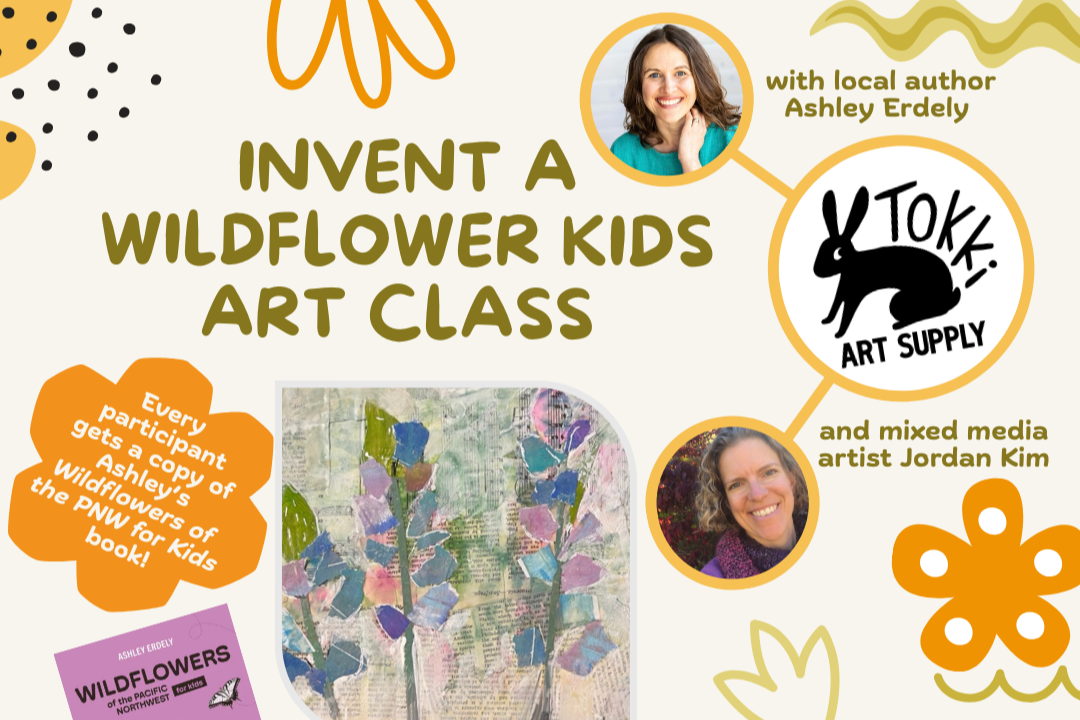 Invent A Wildflower Art Class for Kids