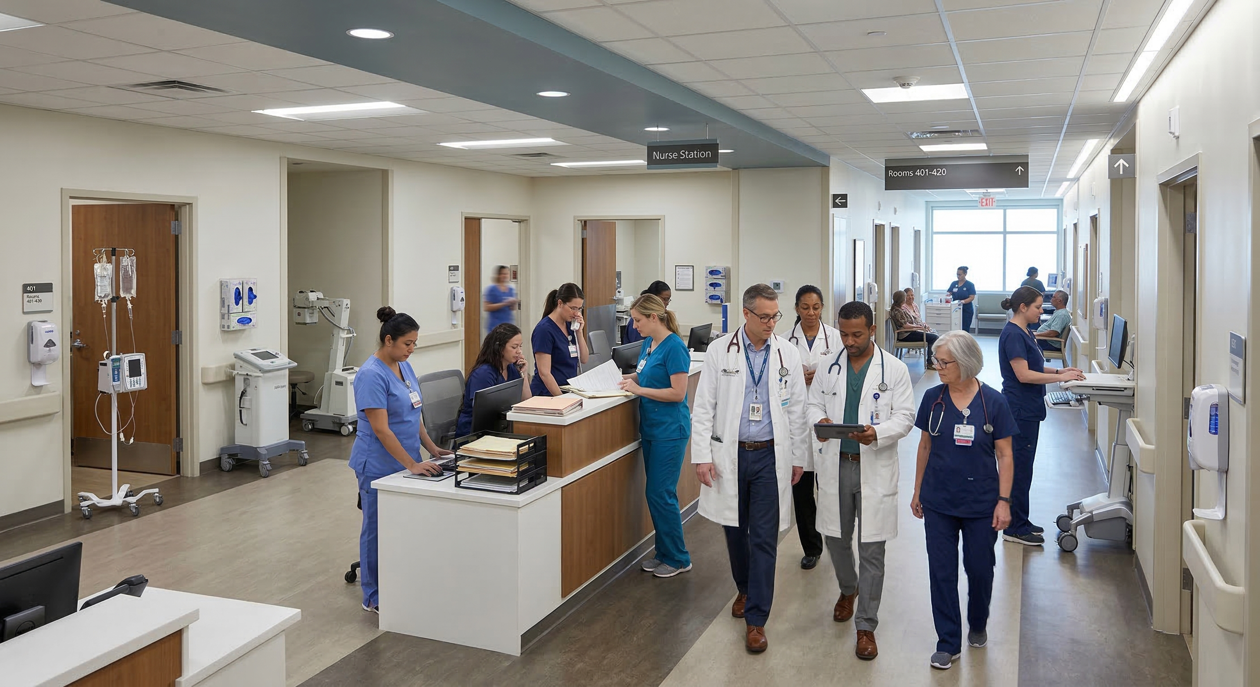 Healthcare connectivity webinar presentation screen