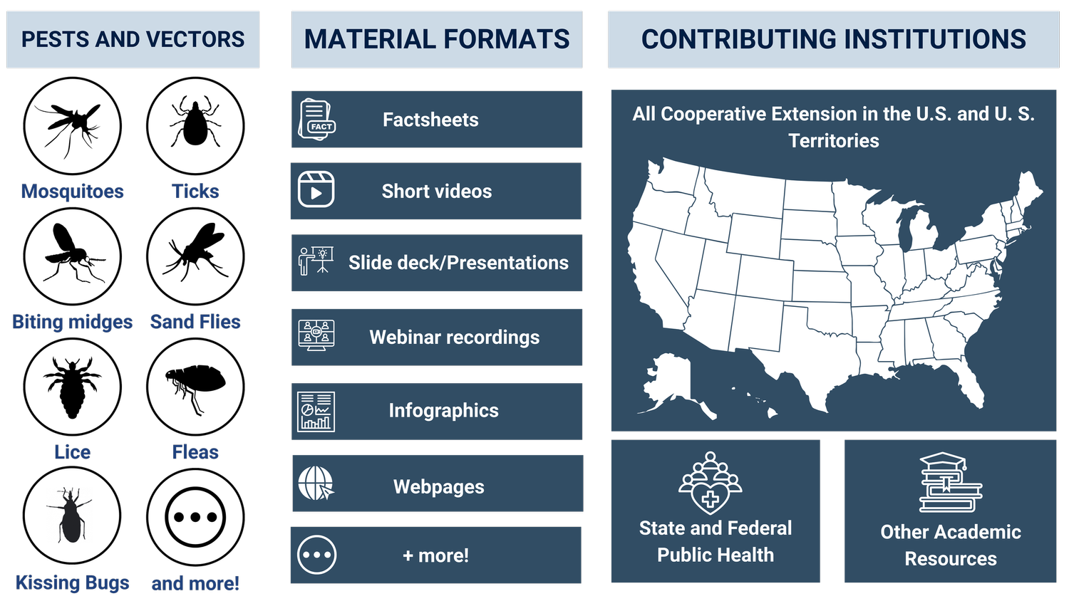 VECTOR Library database infographic