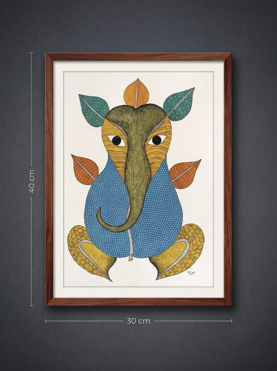 Gond Painting Ganesha
