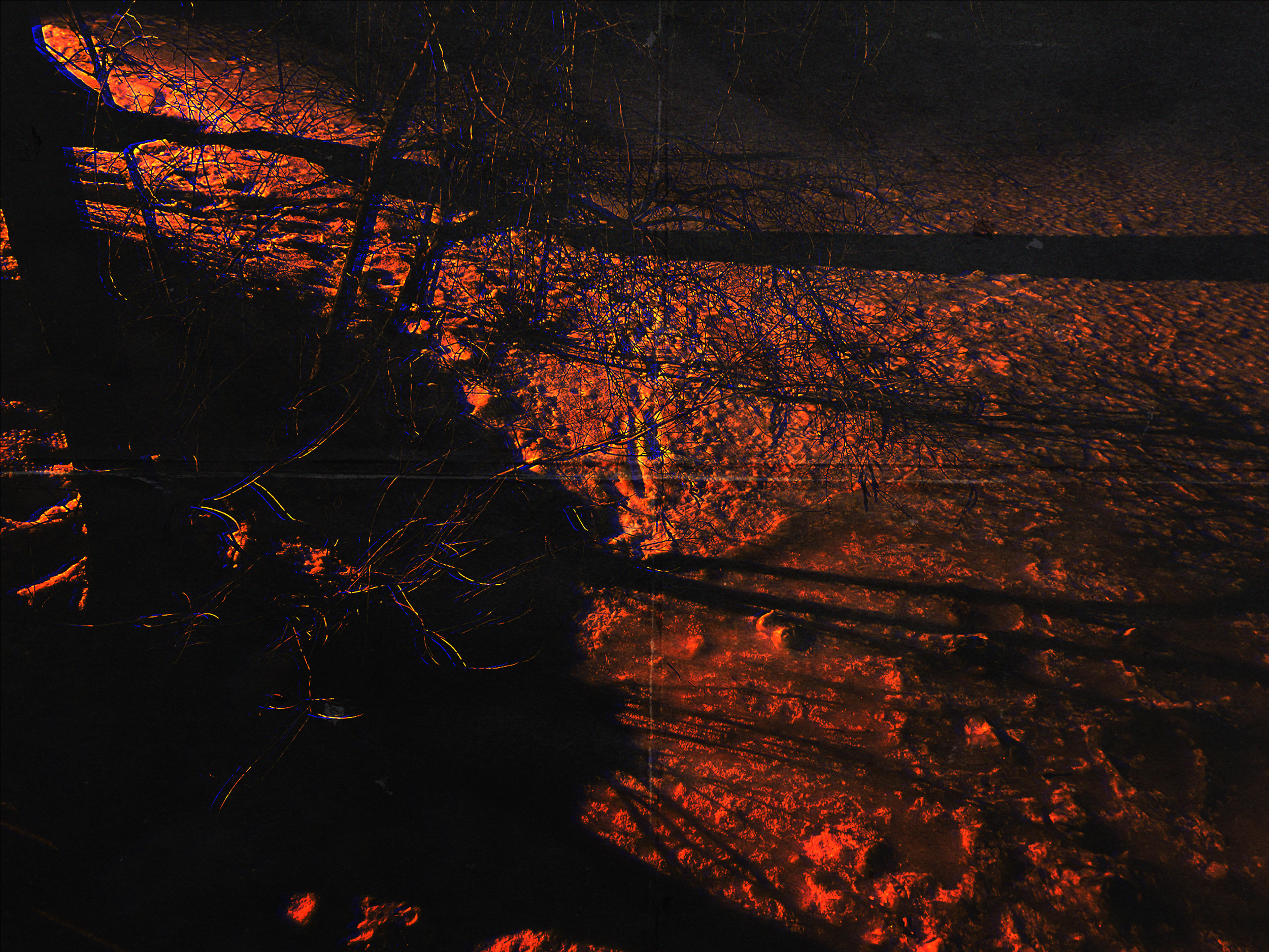 "SNOWBEDS (A SKY ON FIRE)"