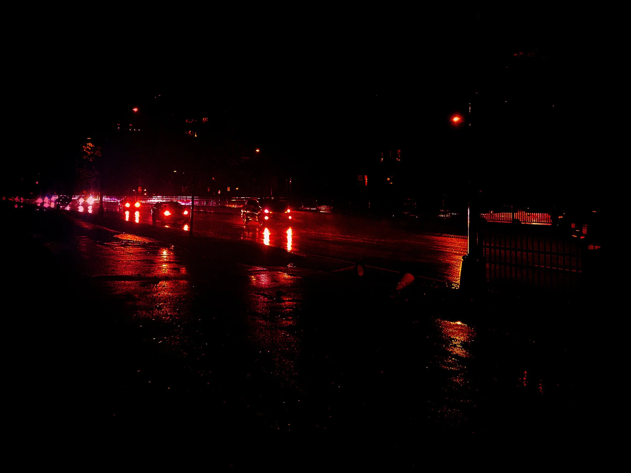CRIMSON DOWNPOUR (A NIGHT UNDER OVERCAST) 