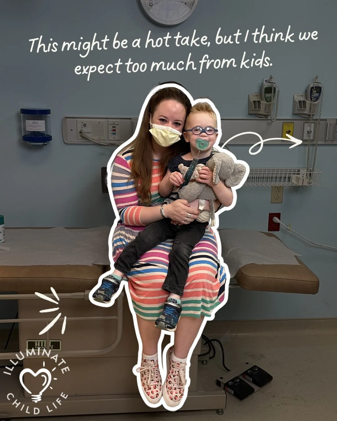Is this a hot take? #childlife #childlifespecialist #pediatrixs