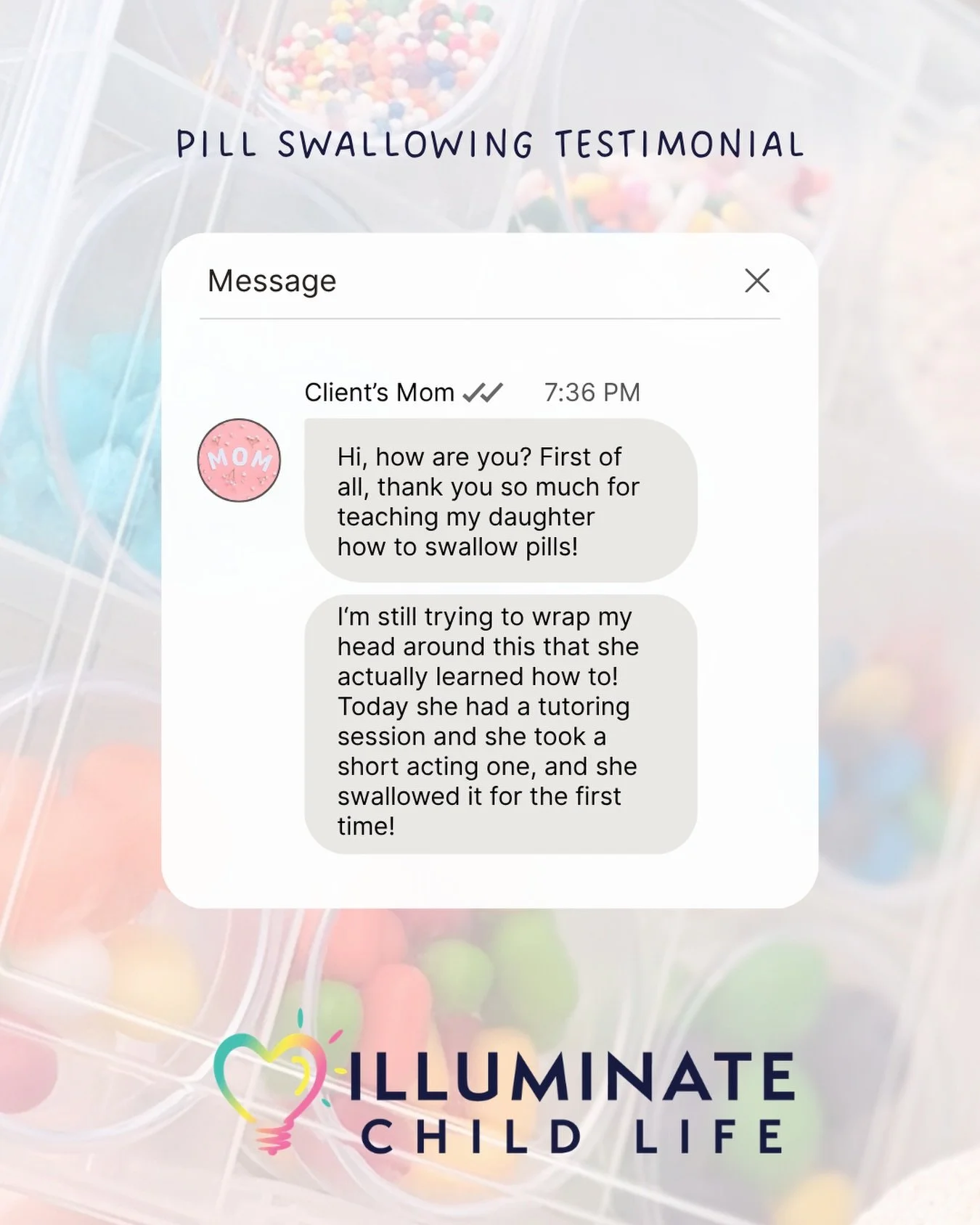 I understand the initial skepticism. Previous attempts did not work and mom wasn&rsquo;t sure how this would go. As I always share, my approach is one that follows the child&rsquo;s lead. Some children may find success after one or two sessions and o