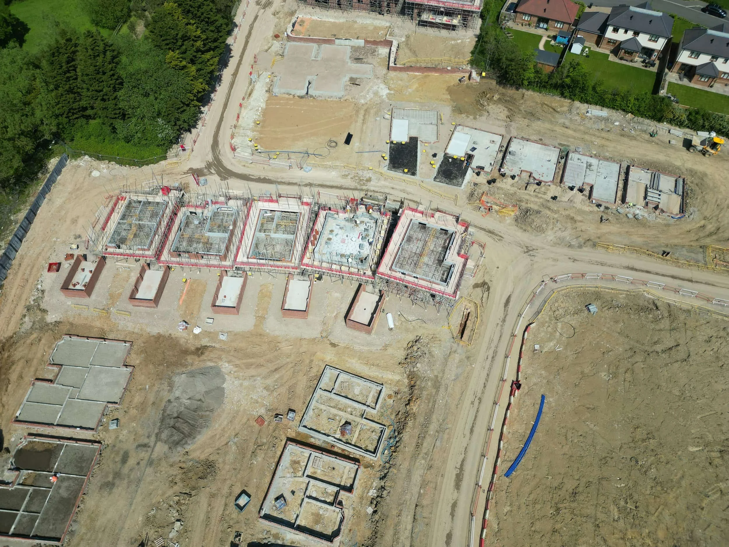 Redrow Homes, Harvest Rise - Drone oversites