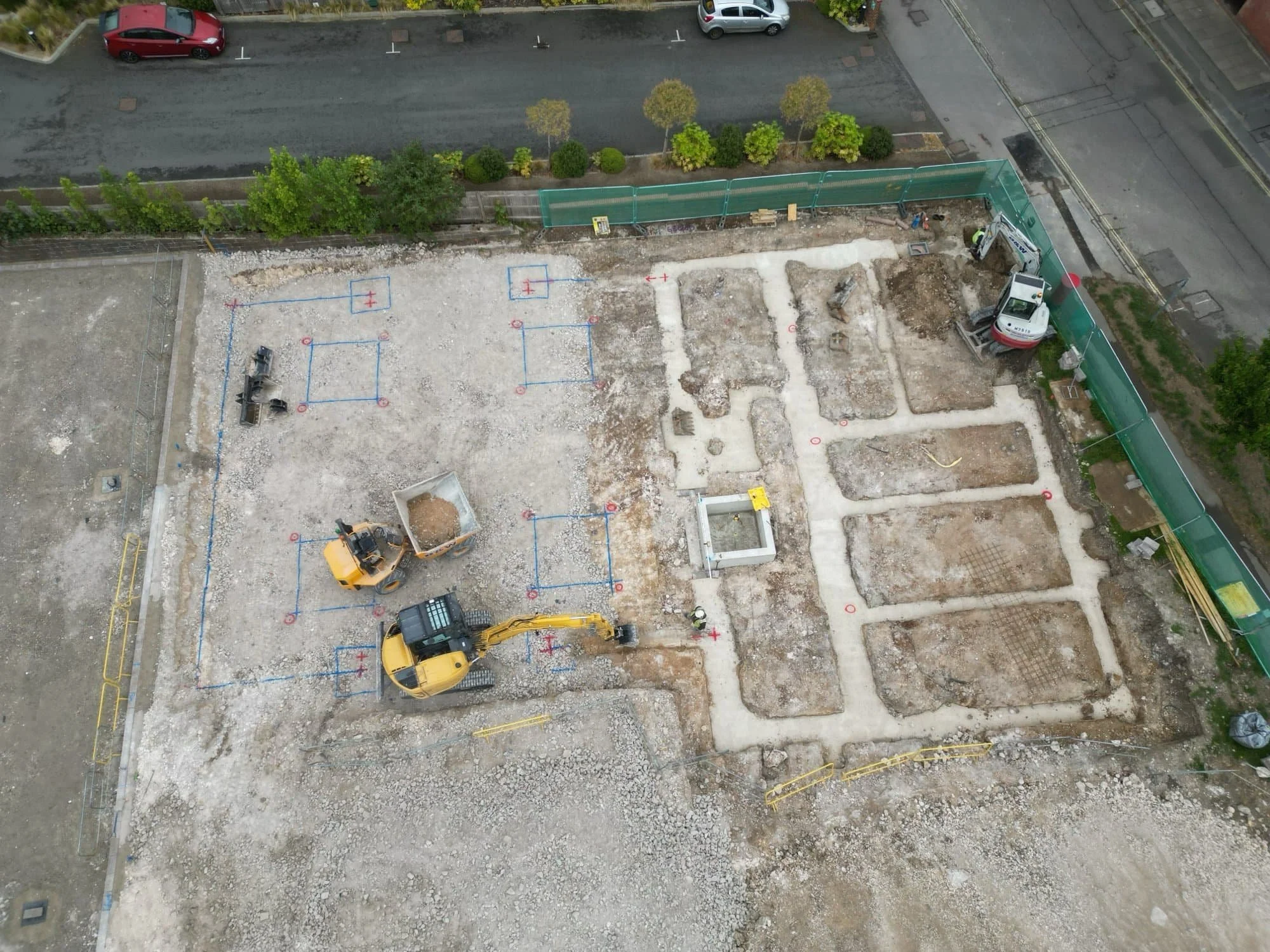 Metis Homes, Alresford - Foundation Drone